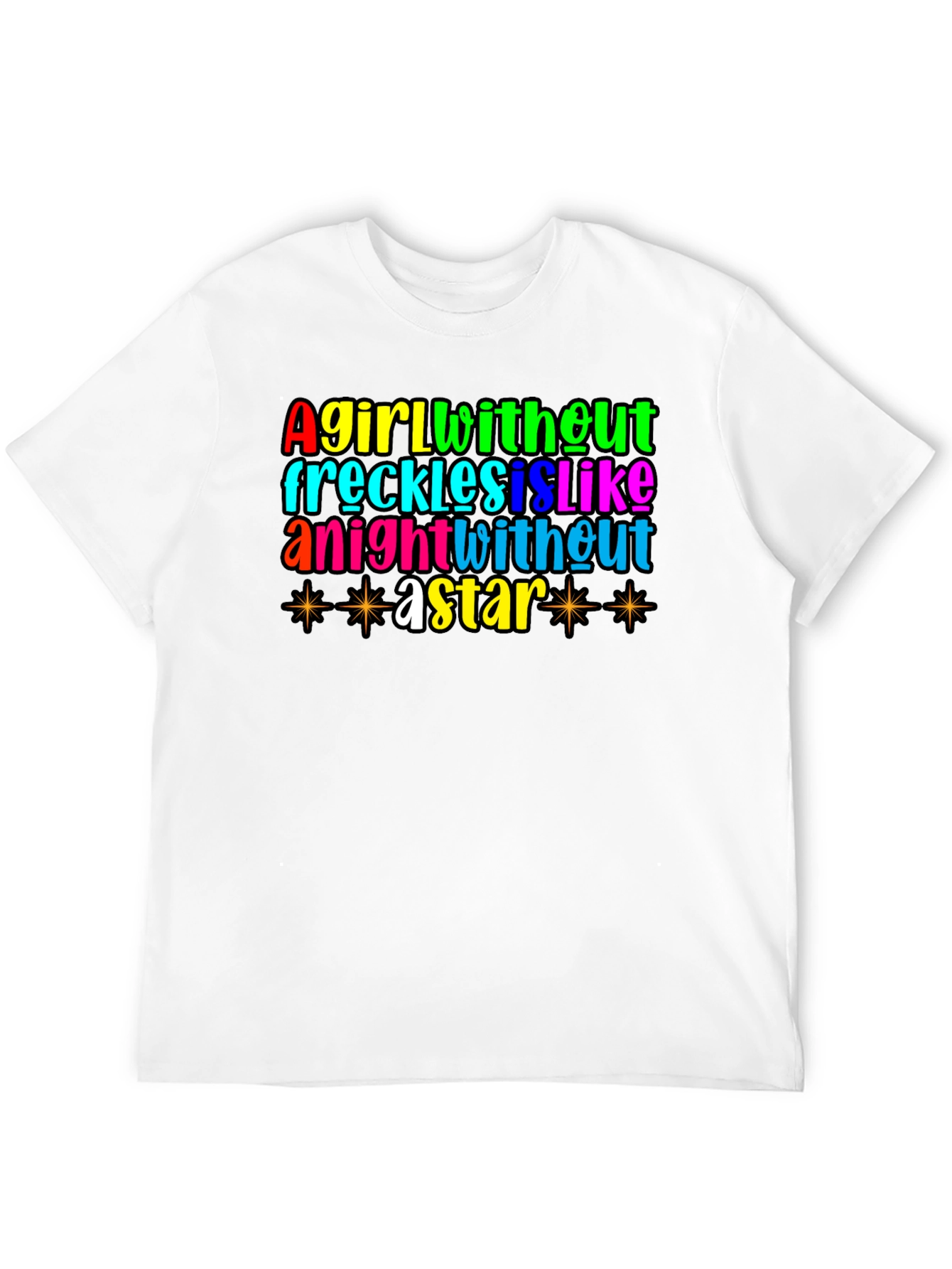 Black Freckles Graphic T-Shirt view 12