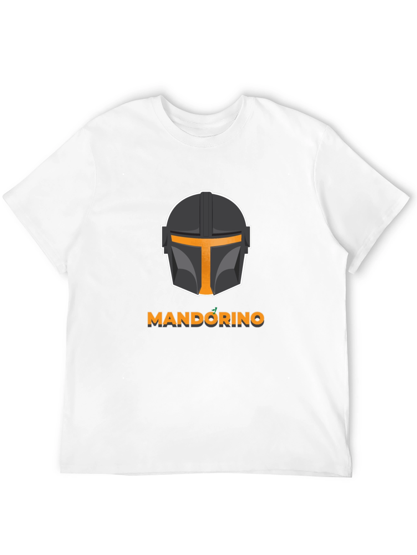 Black Mandorino T-Shirt - Mandalorian Inspired Black Tee view 12