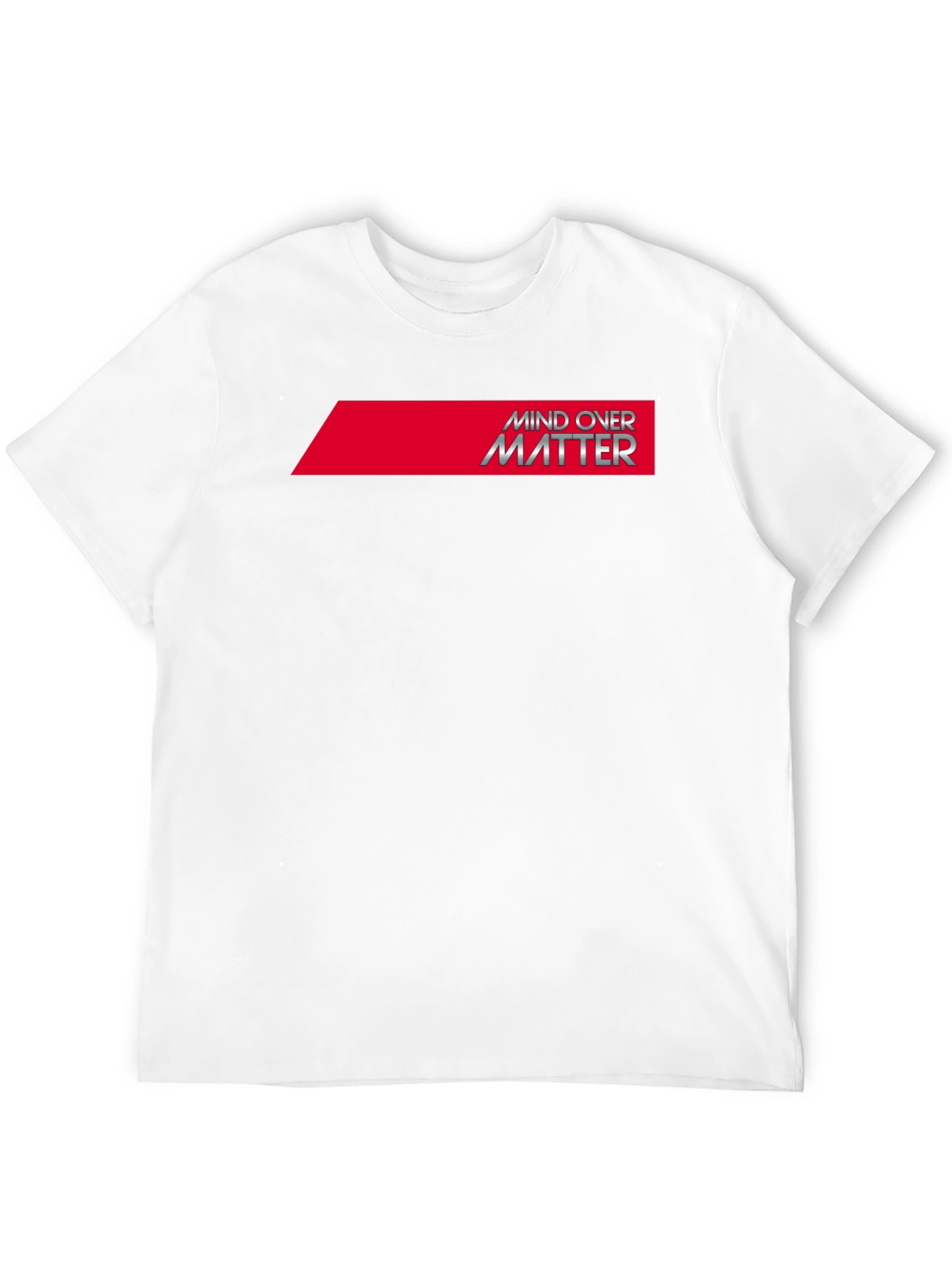 Black Mind Over Matter Graphic Tee - Premium Cotton Blend view 12