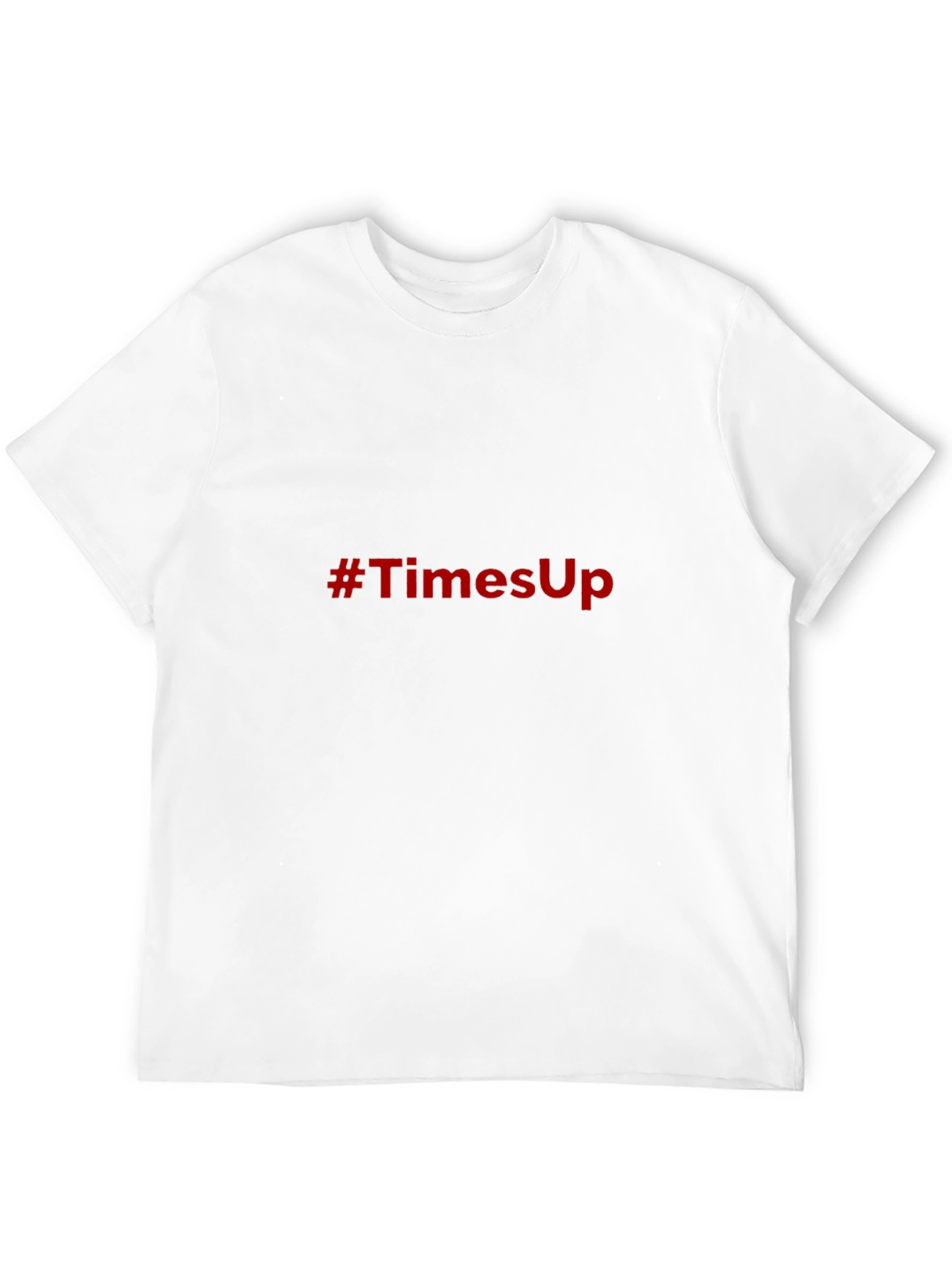 Black Times Up Graphic Tee - Mens Black Crew Neck view 12