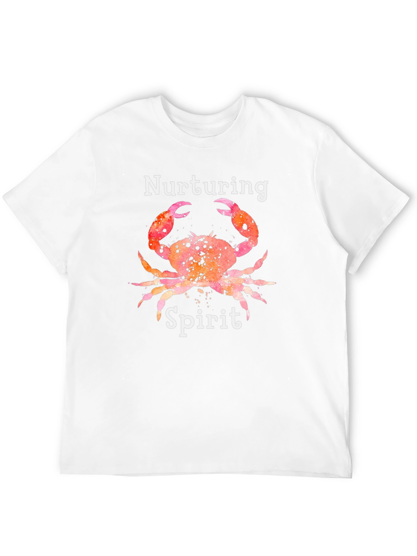 Black Nurturing Spirit Crab Graphic Tee - Black view 12