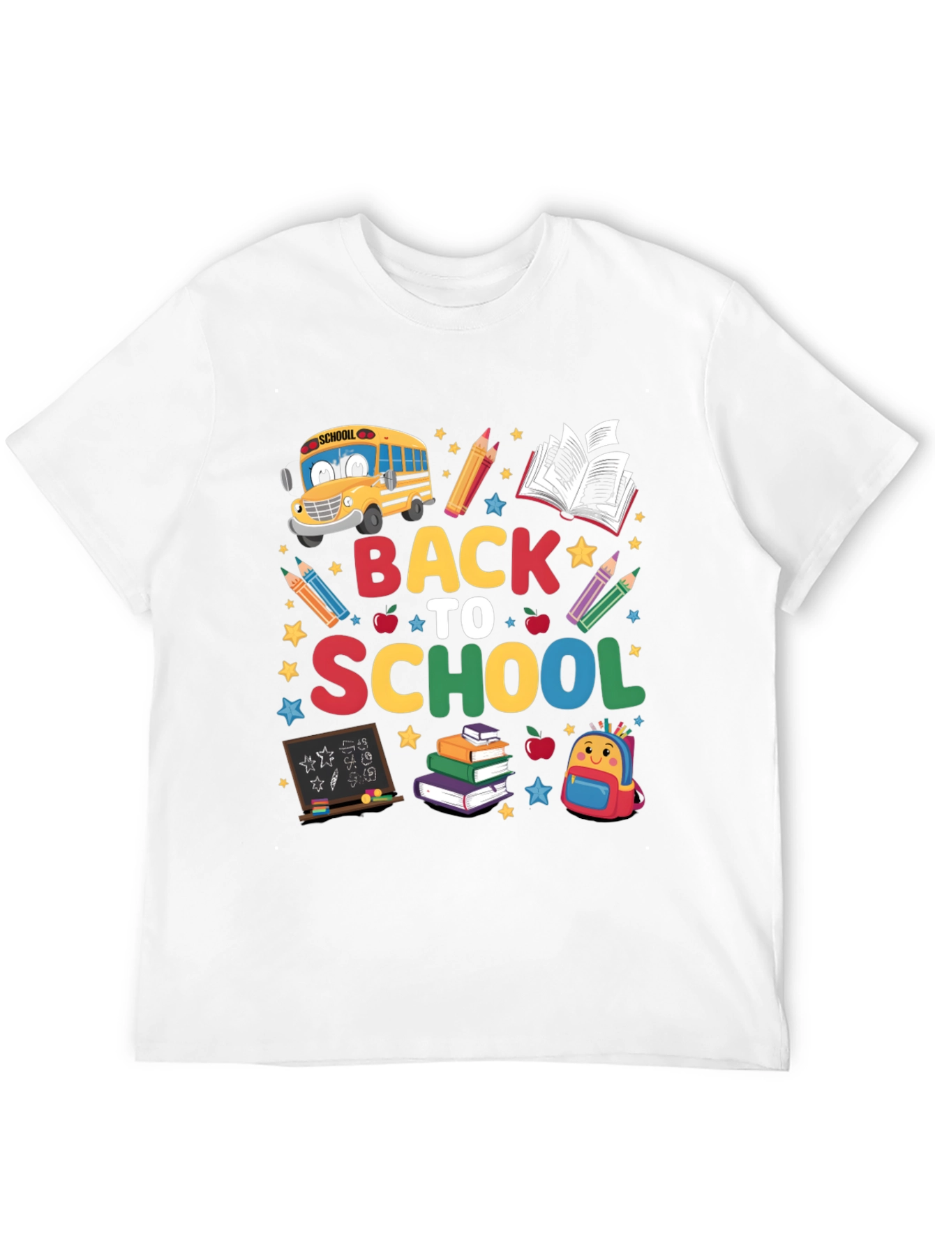 Black Back to School Graphic Tee - Unisex view 12