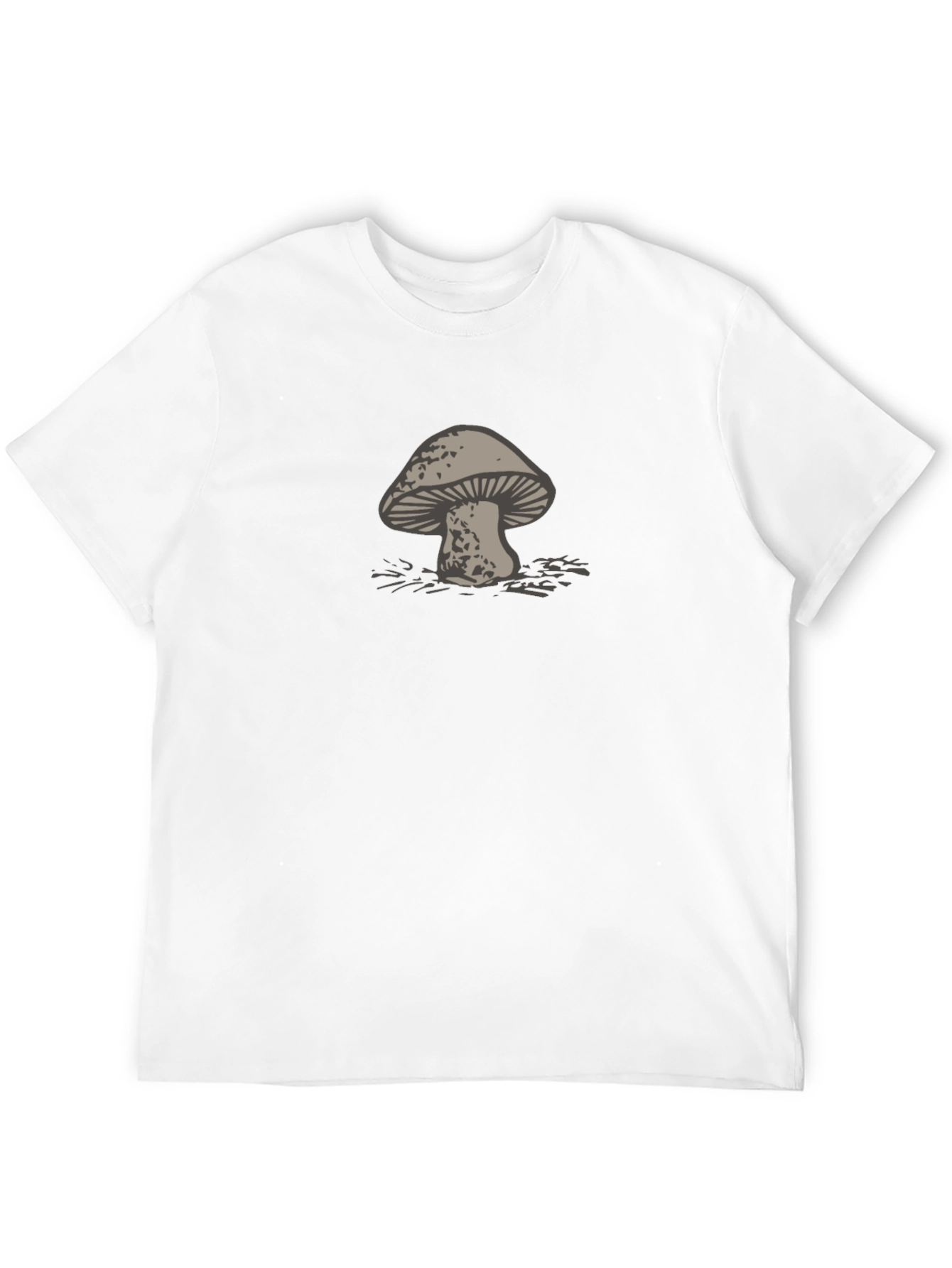 Black Mushroom Graphic Tee - Casual Style view 12