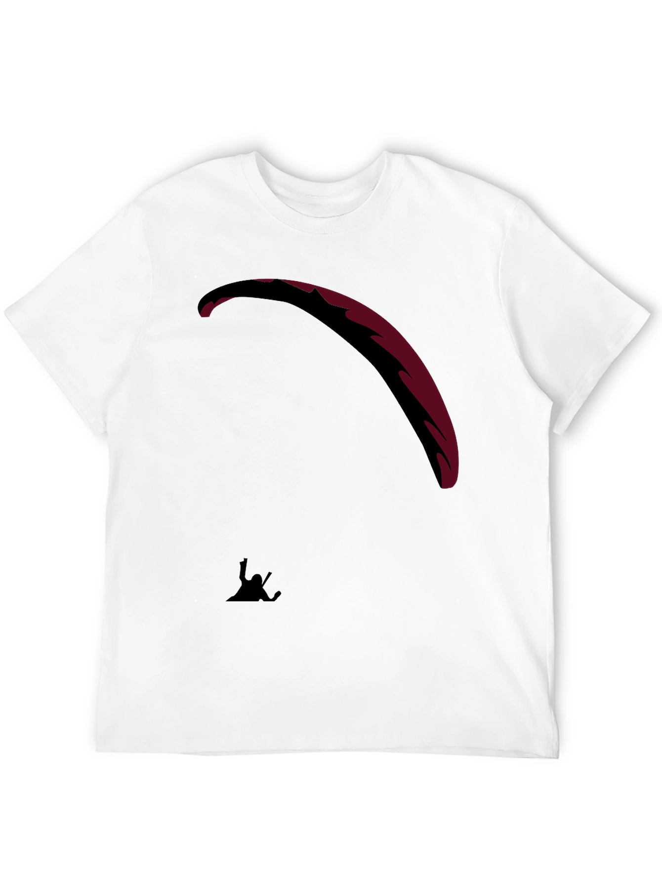 Black Black Paragliding T-Shirt - Adventure Ready! view 12