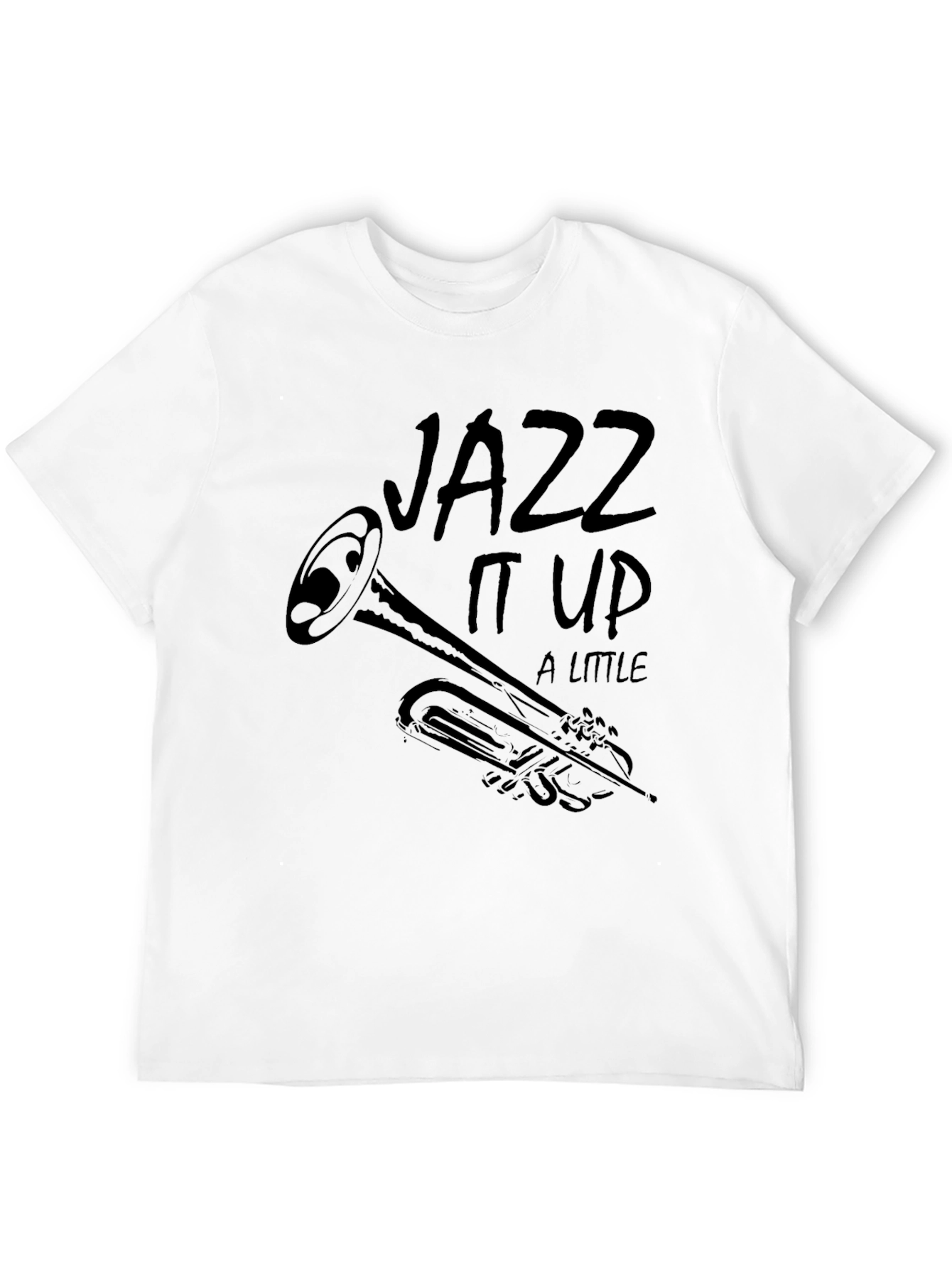 Black Jazz It Up Black Graphic T-Shirt view 12