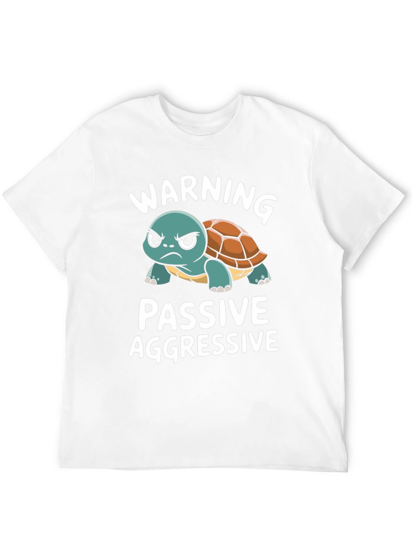Black Passive Aggressive Turtle T-Shirt Funny Novelty Tee view 12