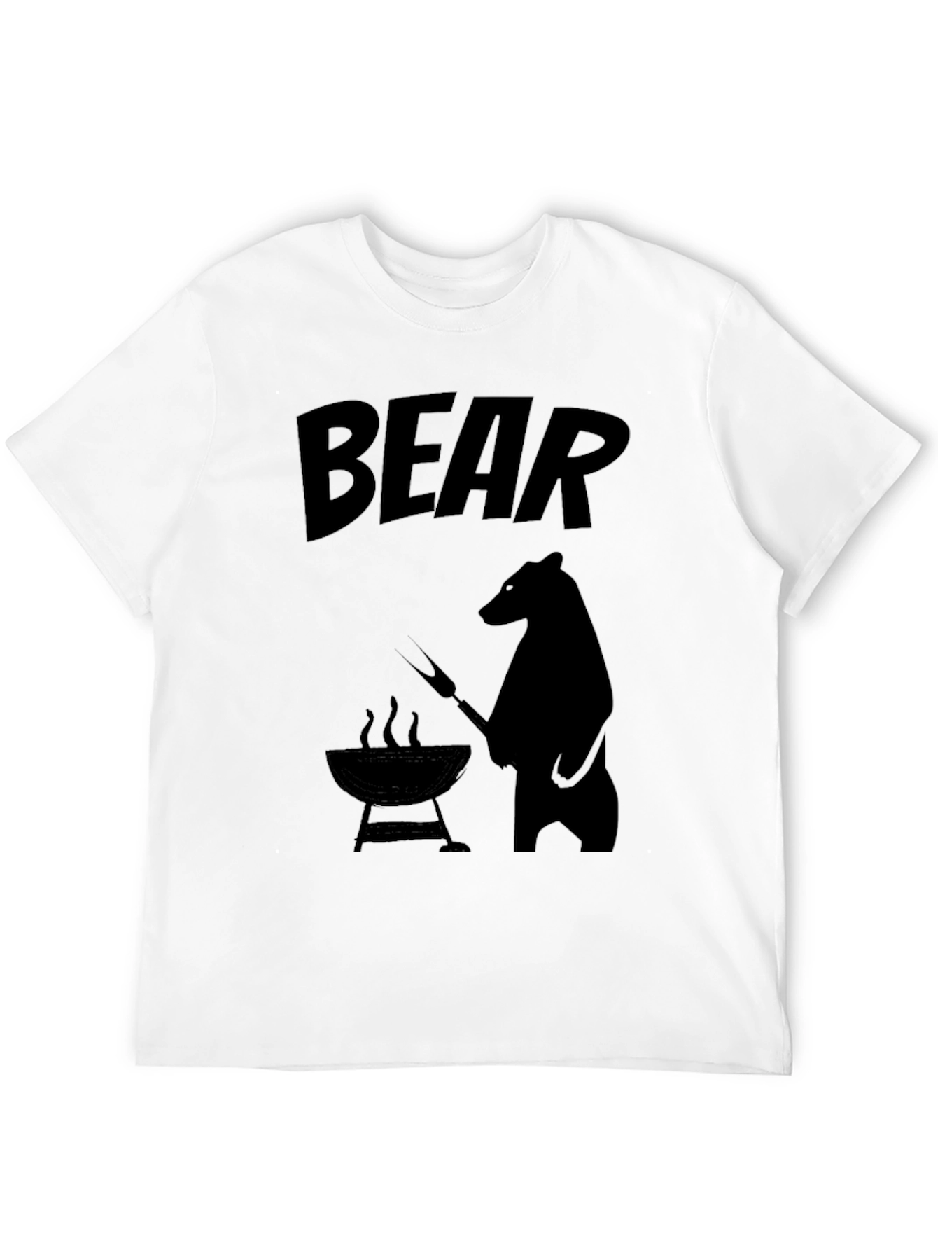 Black Bear BBQ T-Shirt - Funny Grilling Tee view 12