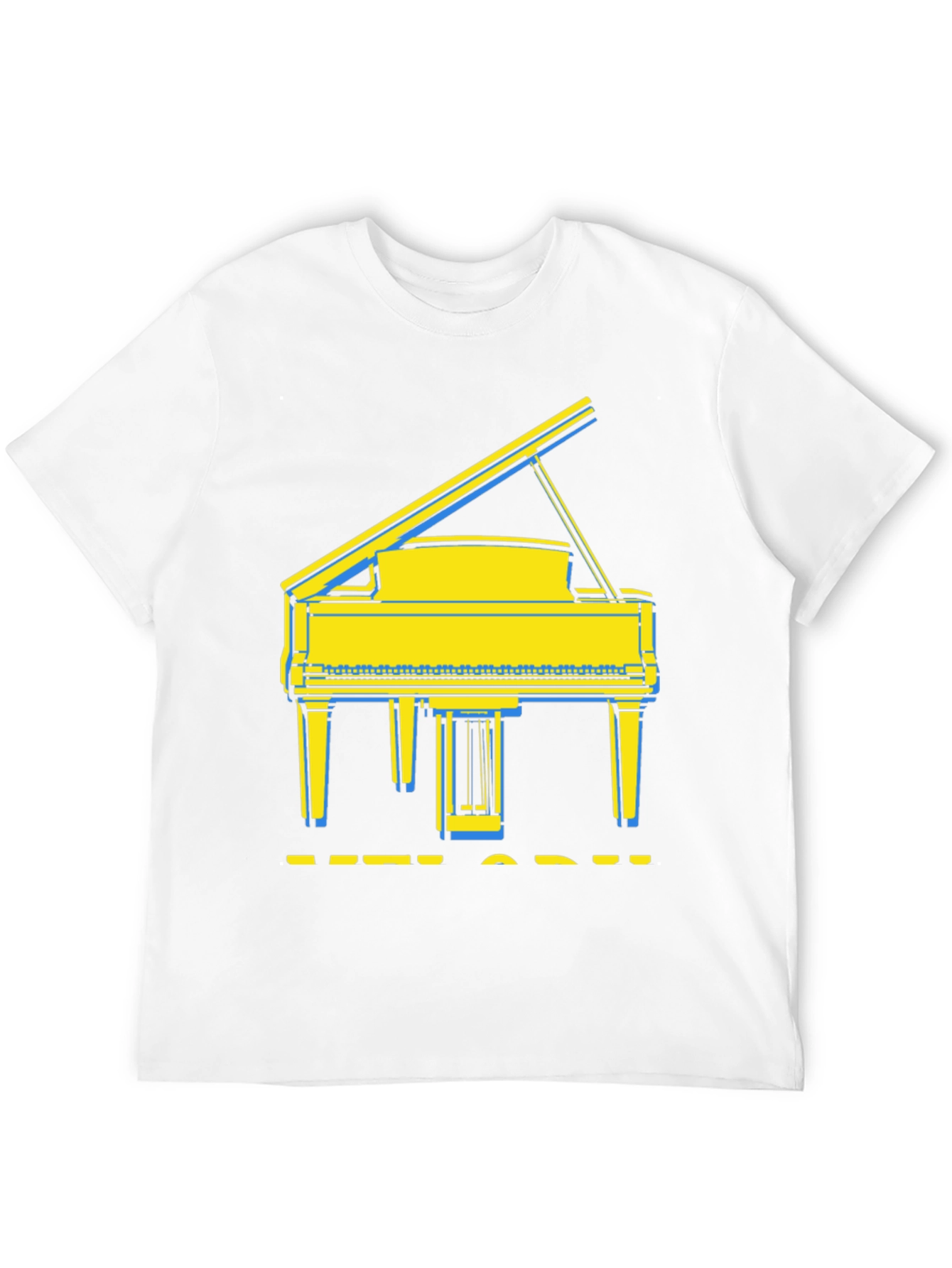 Black Grand Piano Graphic Tee - Stylish Music Lover Shirt view 12