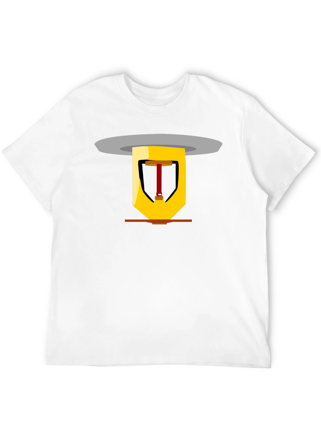 Black Fire Safety T-Shirt view 12