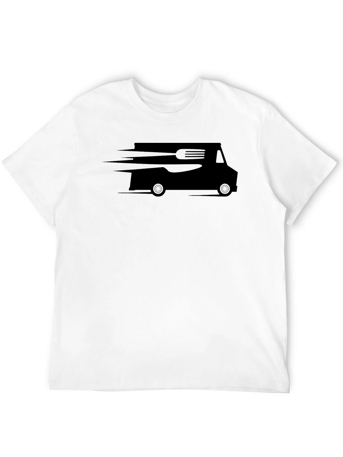 Black Food Truck T-Shirt - Fast Food Fashion view 12