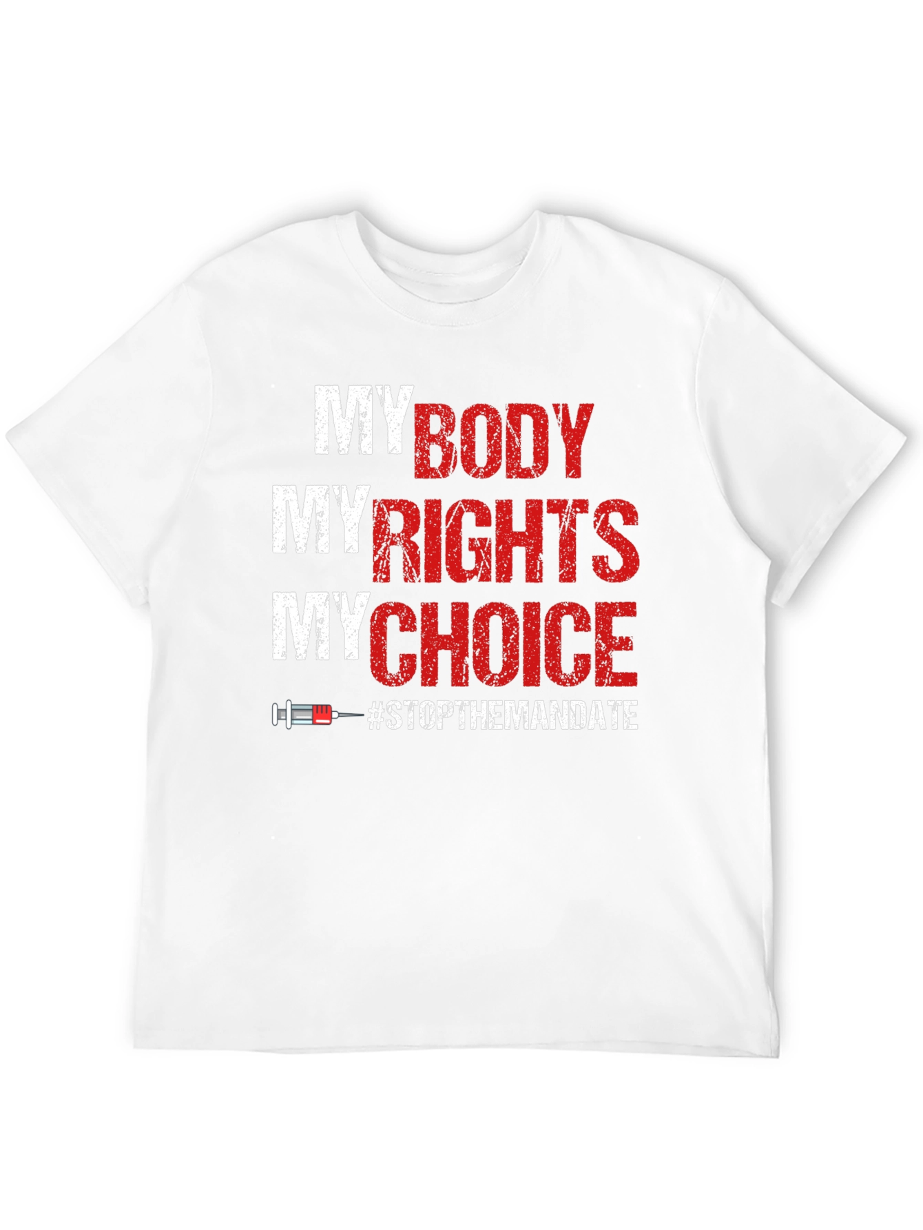 Black My Body My Rights T-Shirt view 12
