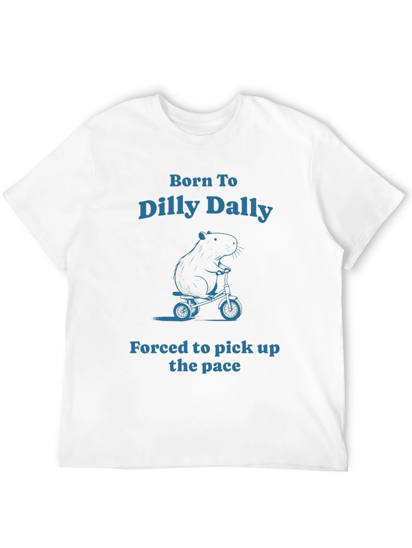 Black Dilly Dally Capybara Graphic Tee view 12