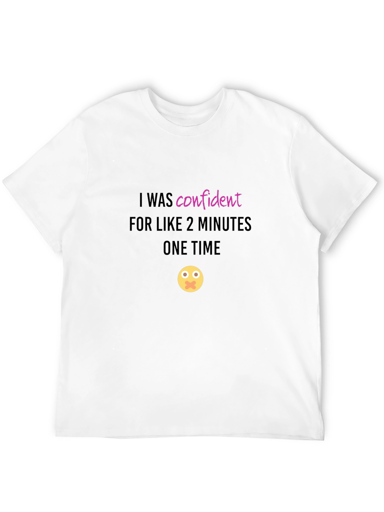 Black Confident One Time Graphic Tee view 12