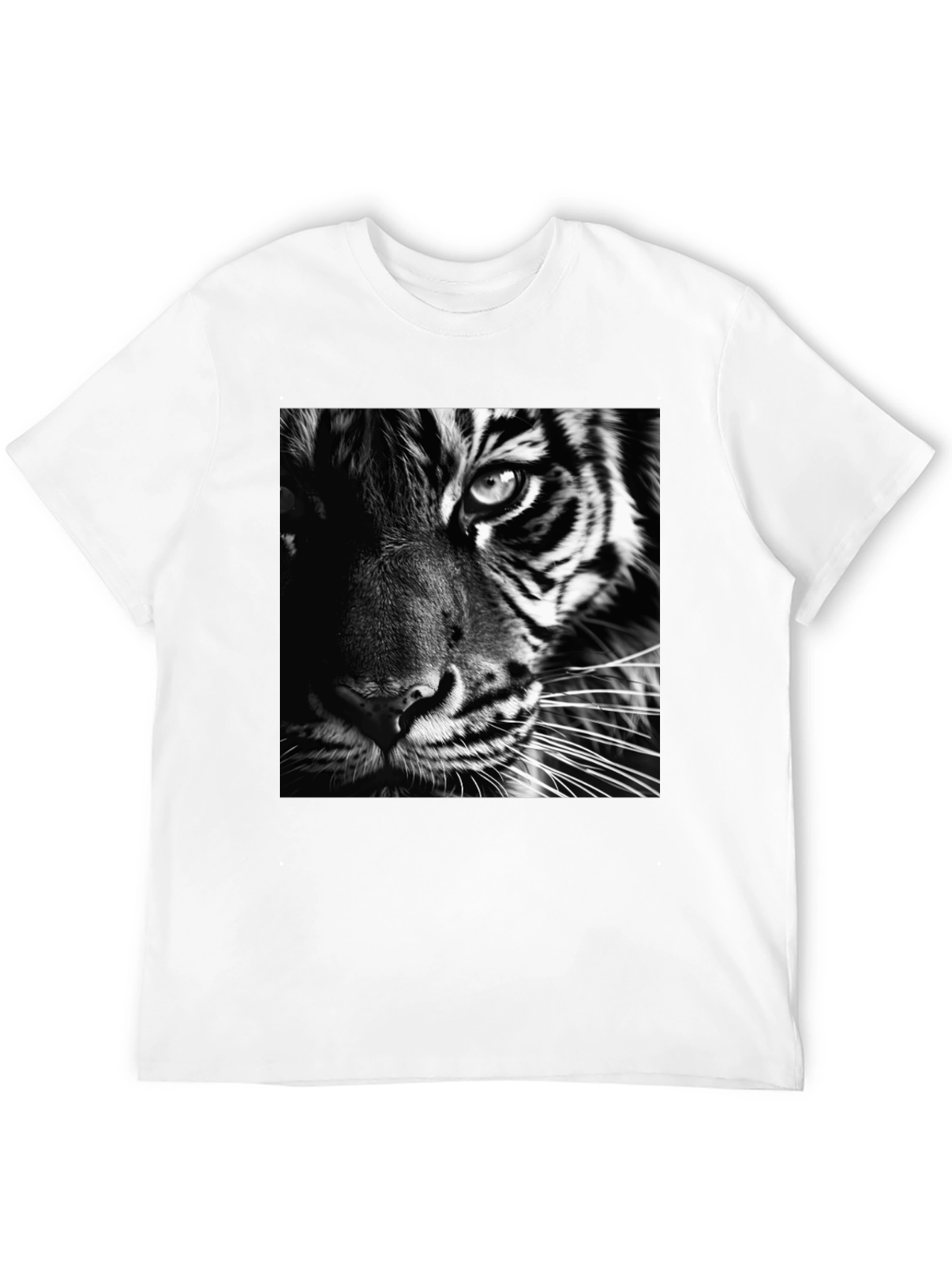 Black Black Tiger Graphic Tee - Men's Fashion view 12