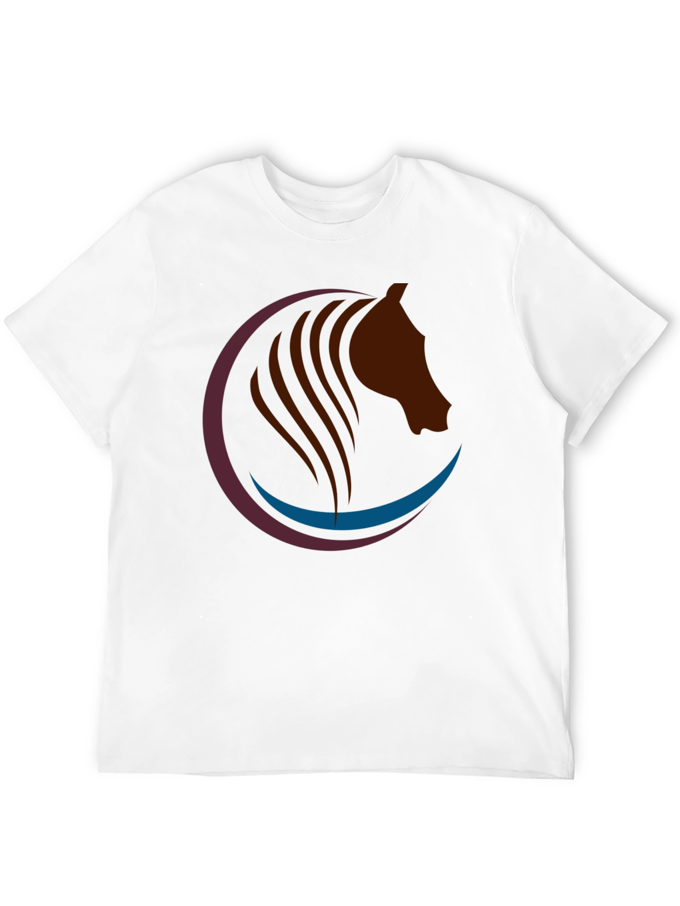 Black Horse Graphic Tee - Stylish Black Cotton T-Shirt view 12