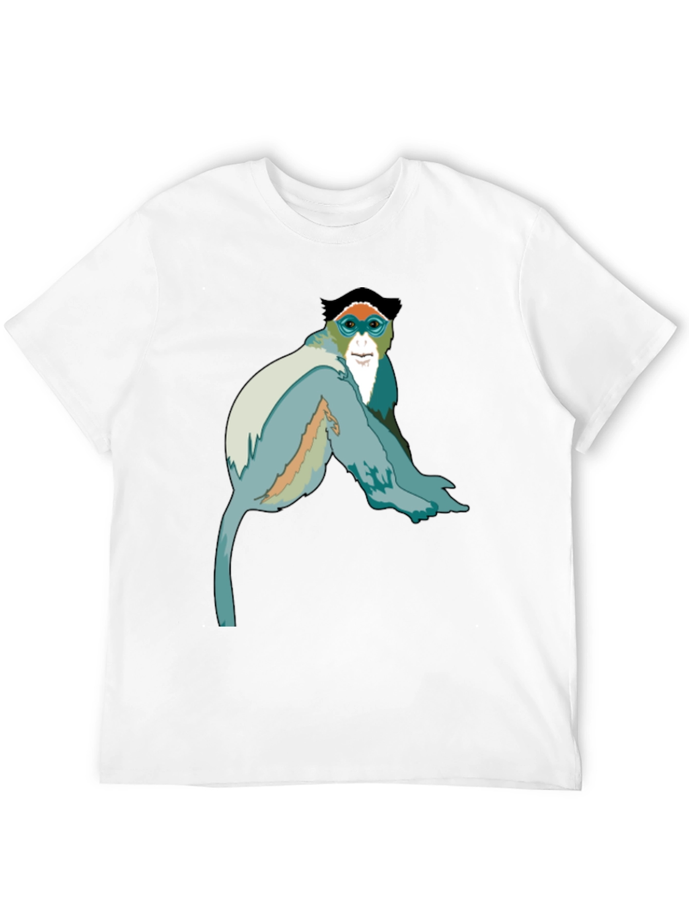 Black Monkey Graphic Black T-Shirt view 12