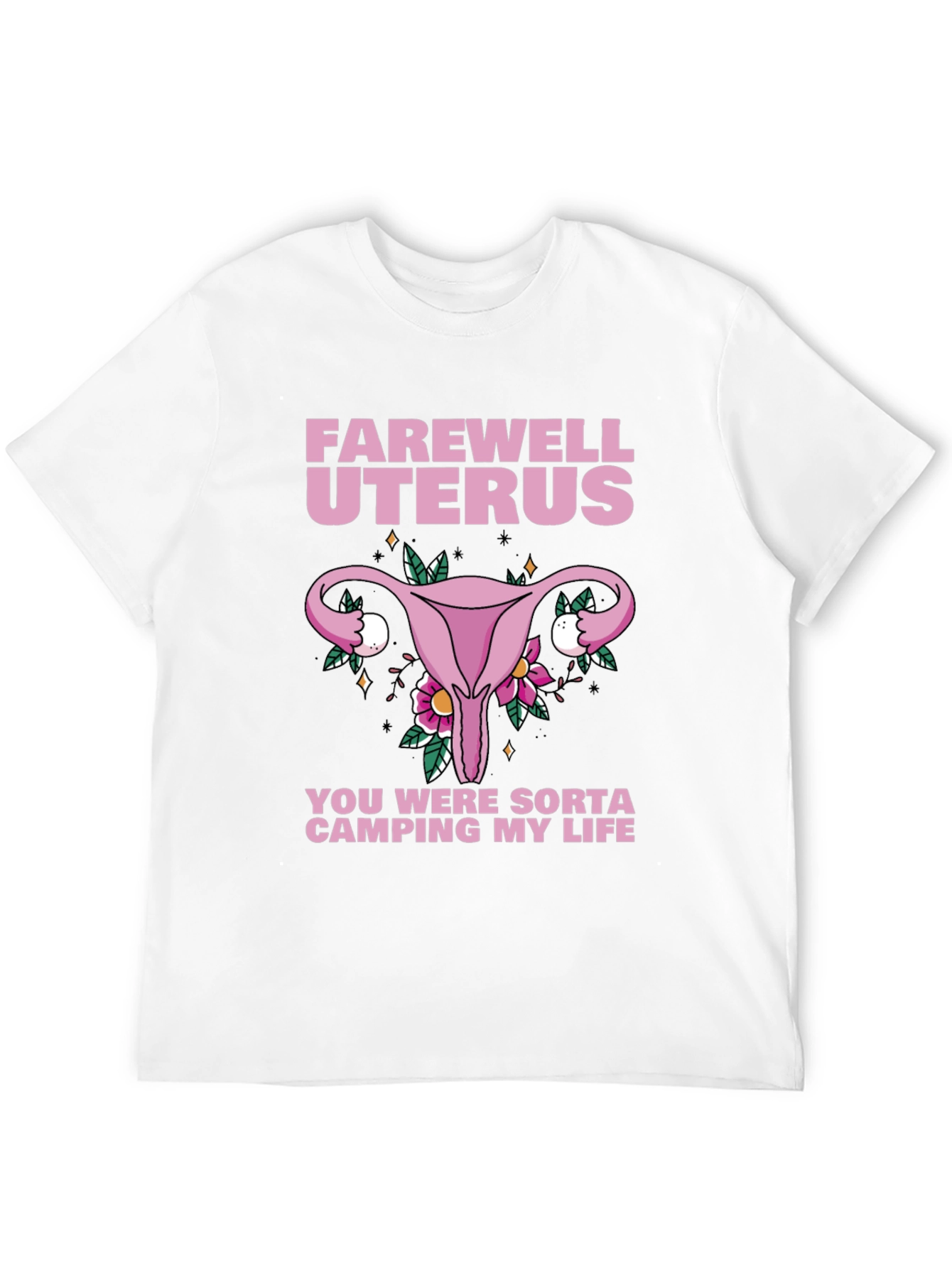 Farewell Uterus Graphic Tee - 12