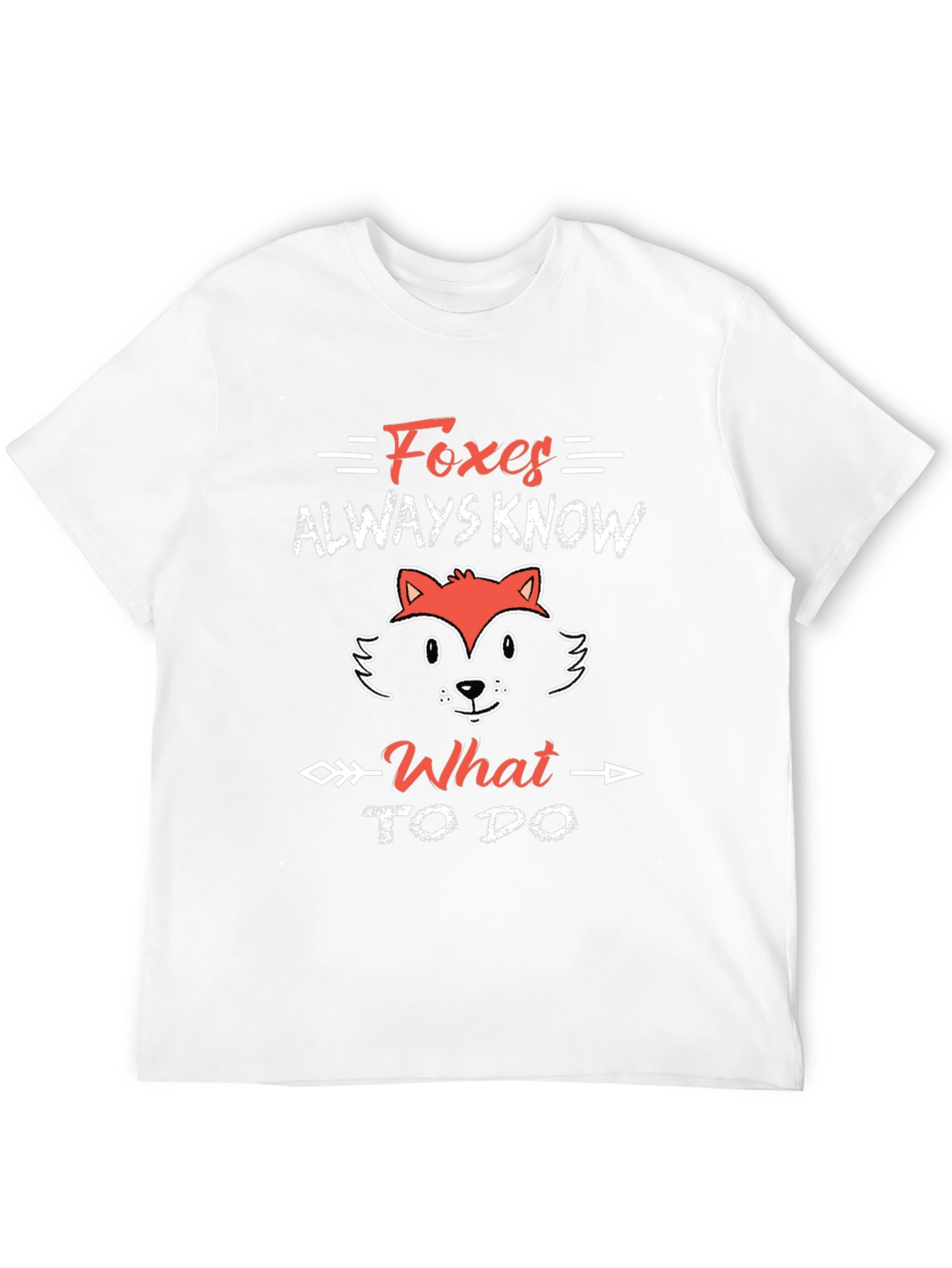 Black Foxes Always Know T-Shirt - Cute Animal Graphic Tee view 12