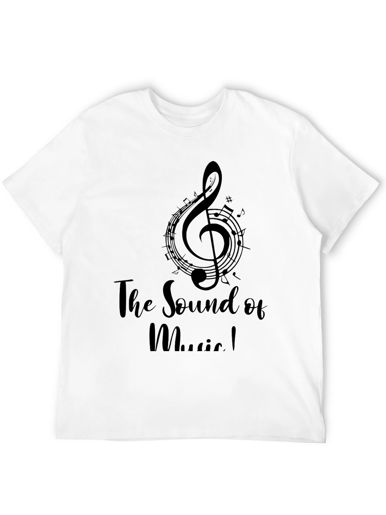 Black The Sound of Music Graphic T-Shirt view 12