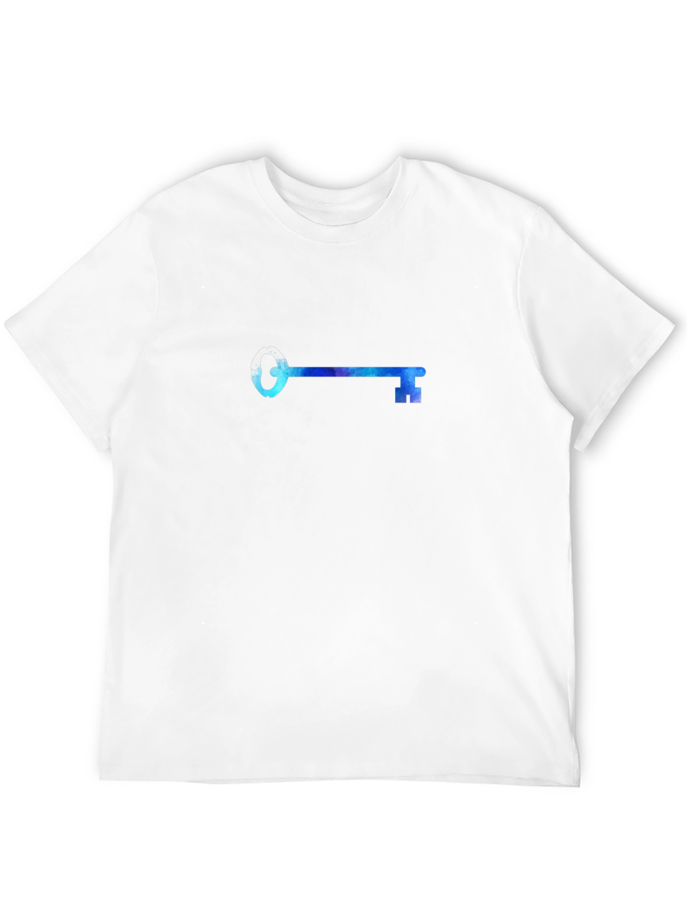 Black Key Graphic Black Tee - Unlock Your Style! view 12