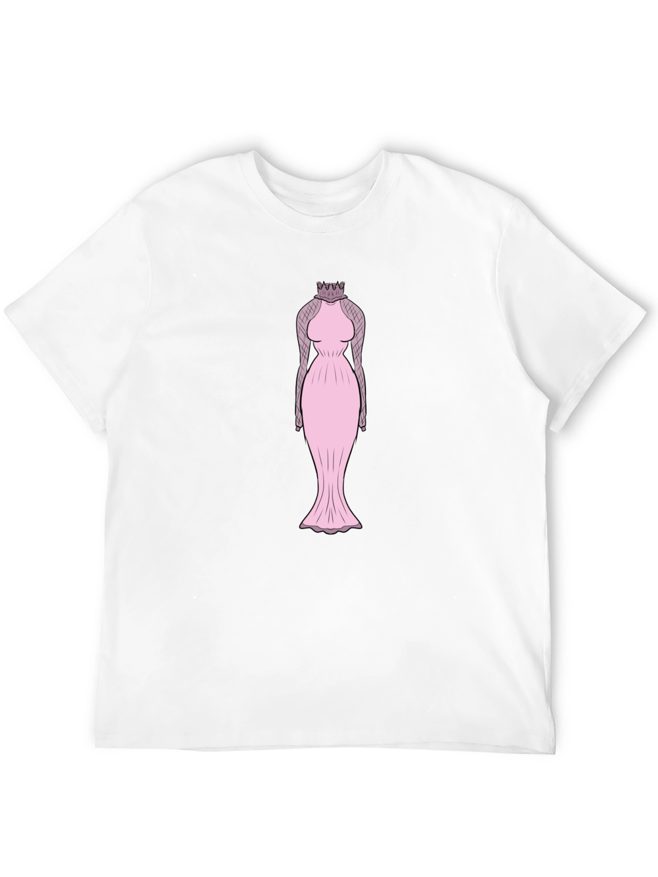 Black Elegant Dress T-Shirt view 12