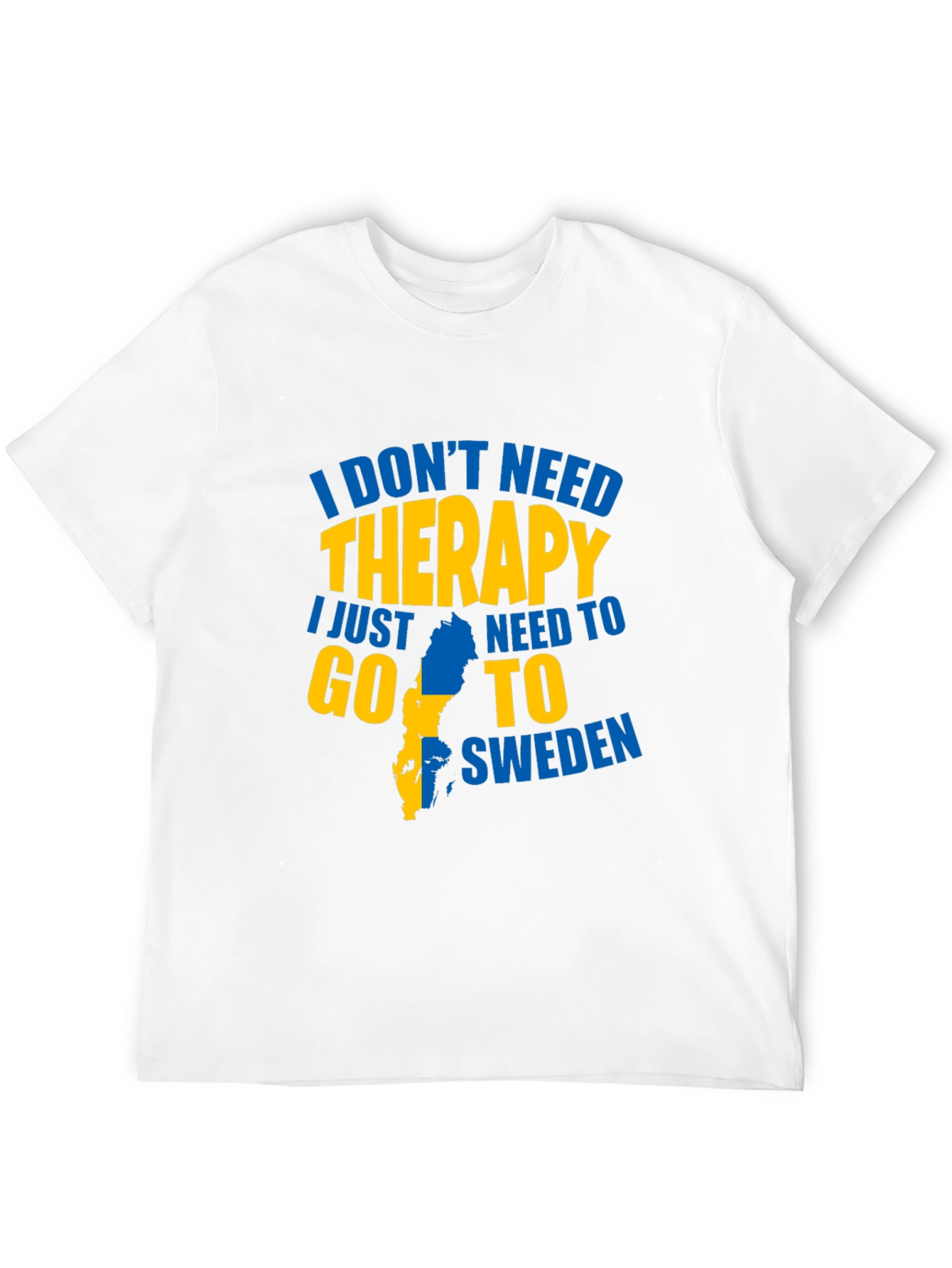 Black Sweden Therapy Graphic T-Shirt view 12