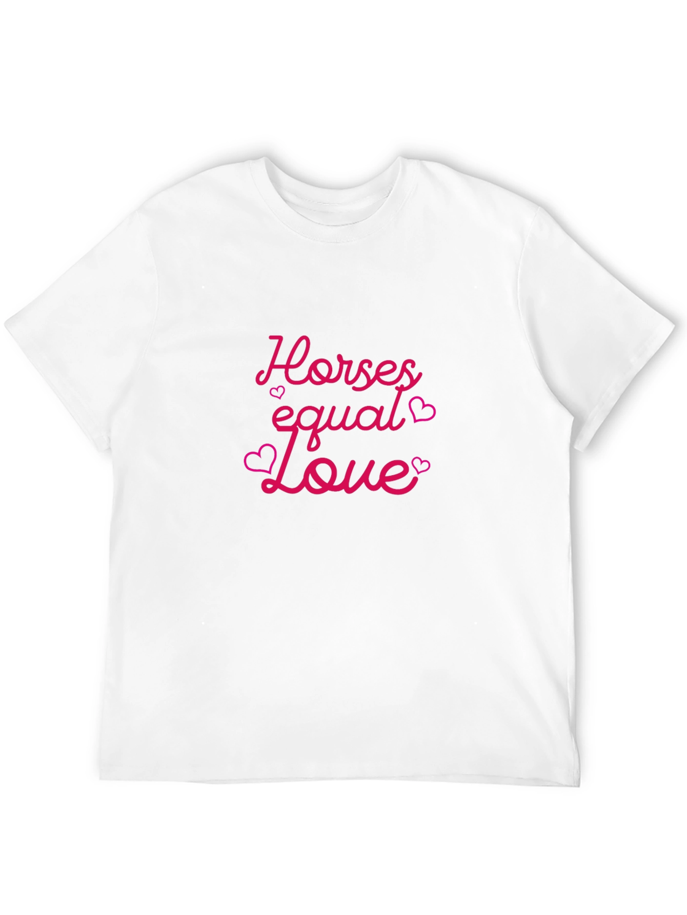 Black Horses Equal Love Graphic Tee view 12
