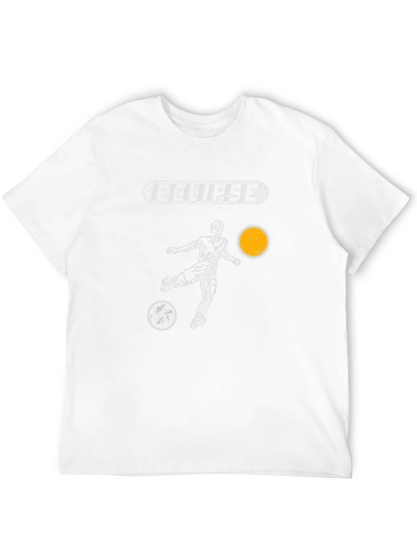Eclipse Soccer Graphic Black T-Shirt - 12