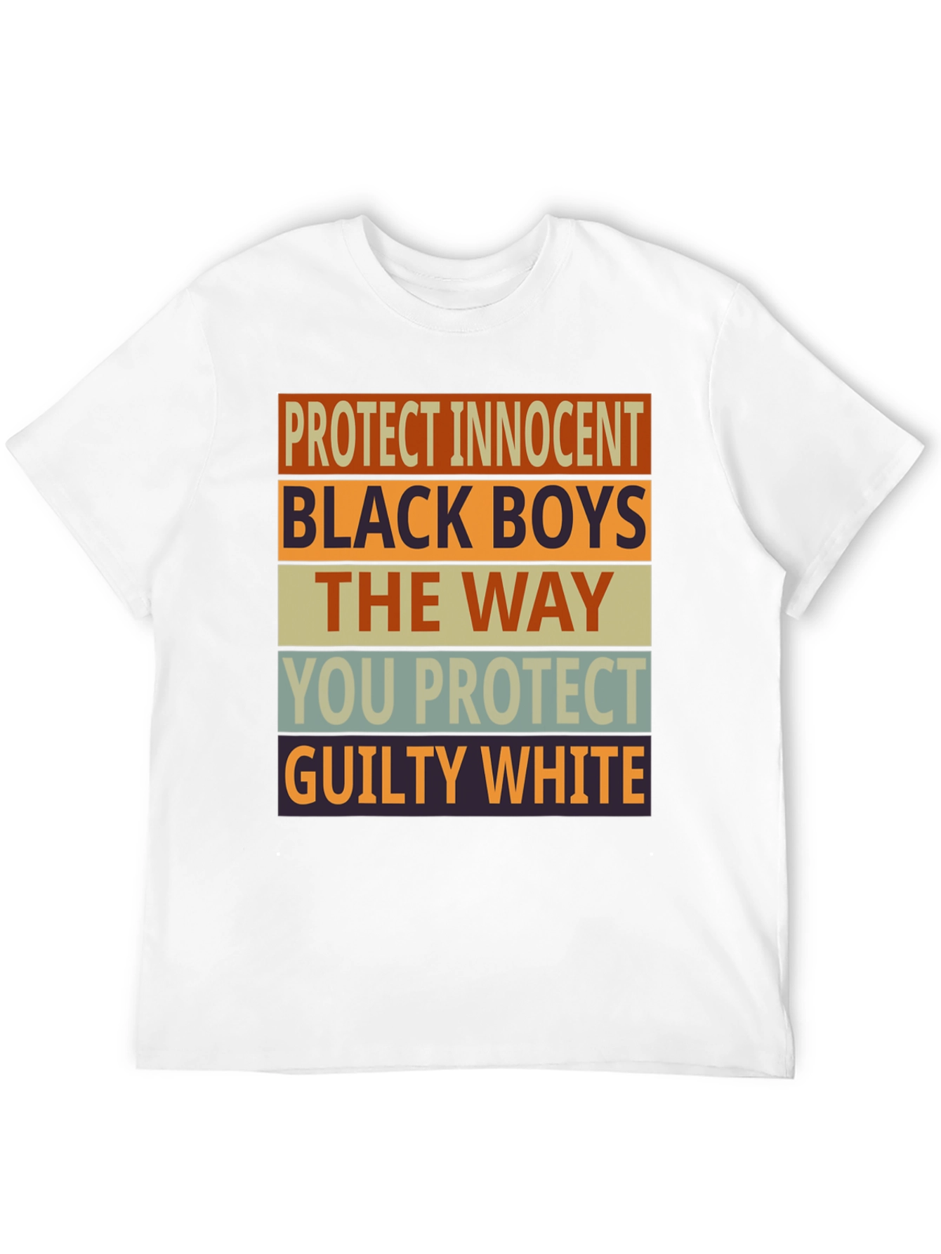 Black Protect Innocent Black Boys Graphic Tee view 12
