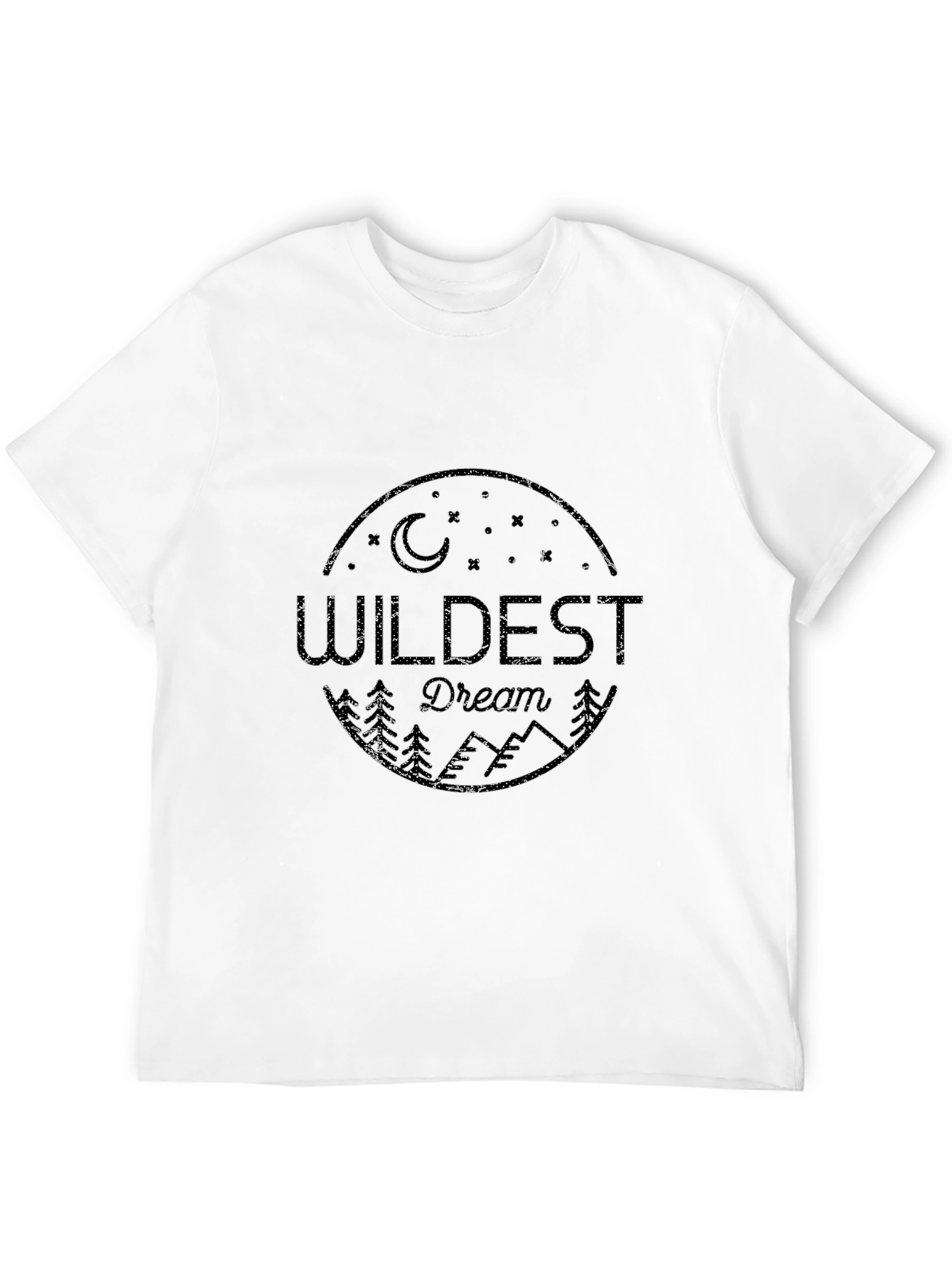 Black Wildest Dream Graphic Print T-Shirt - Black view 12