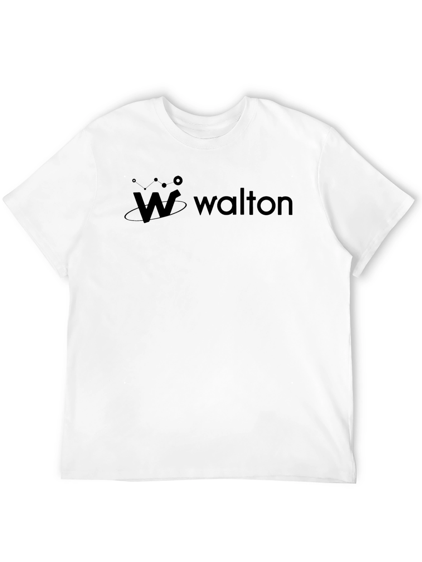 Black Walton Black Graphic T-Shirt | Casual Wear view 12