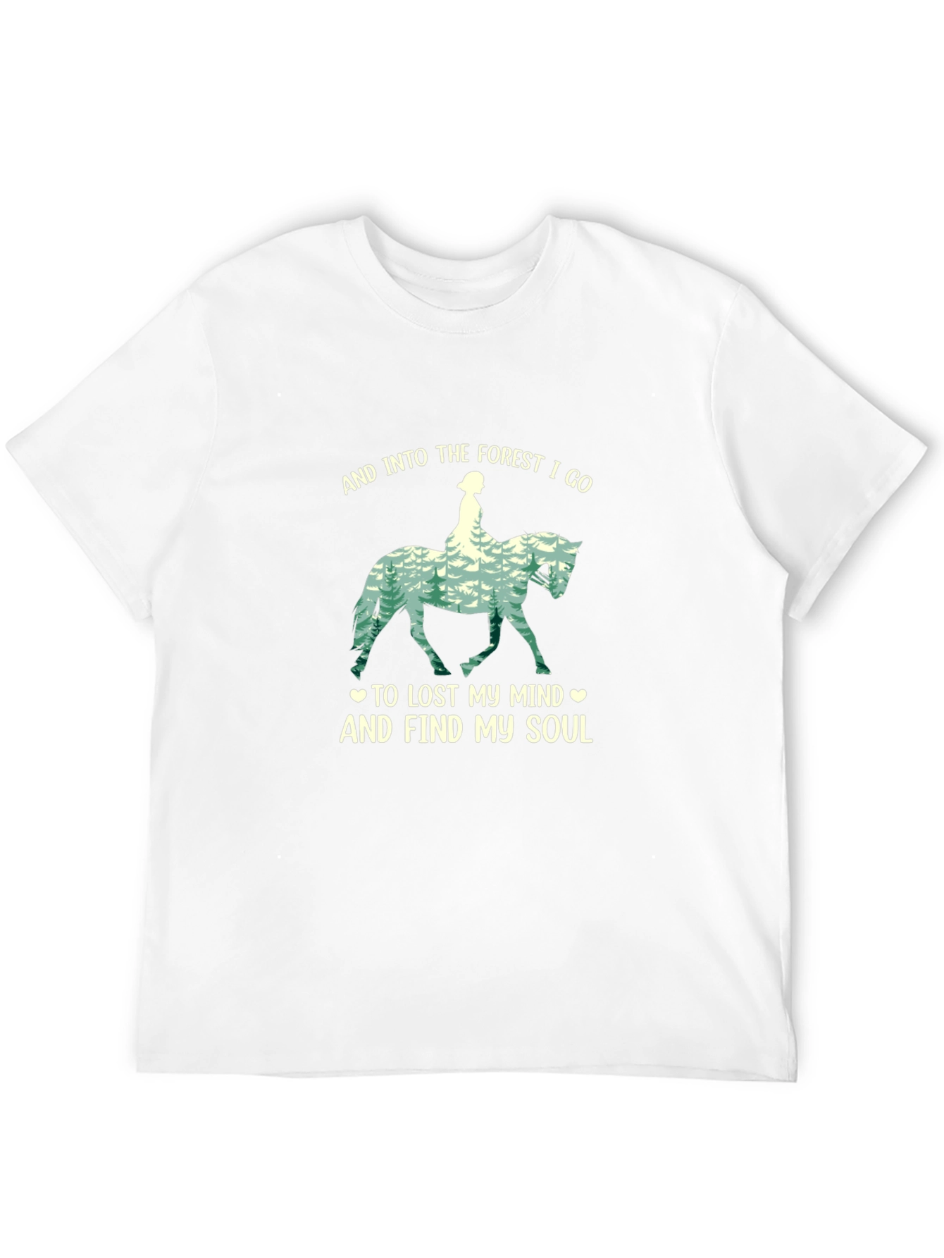 Black Forest Soul T-Shirt - Nature Horse Lover Tee view 12