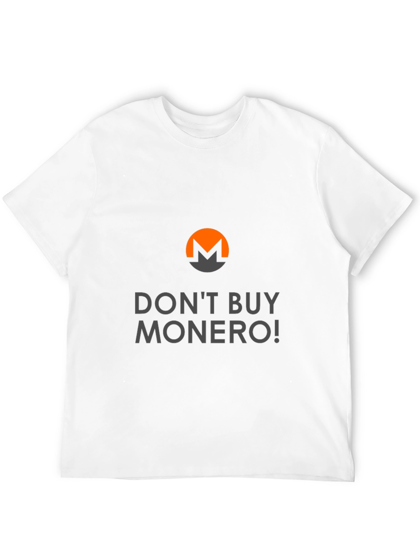 Black Don't Buy Monero T-Shirt - Crypto Humor Tee view 12