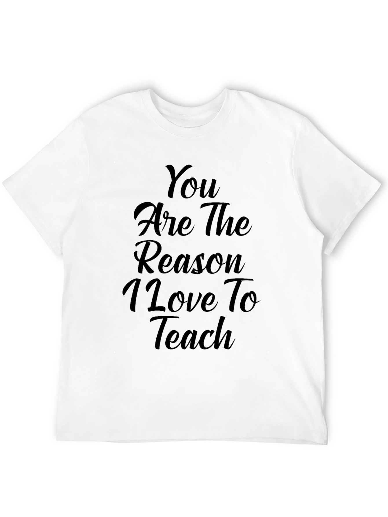 Black Teacher Appreciation Black T-Shirt view 12