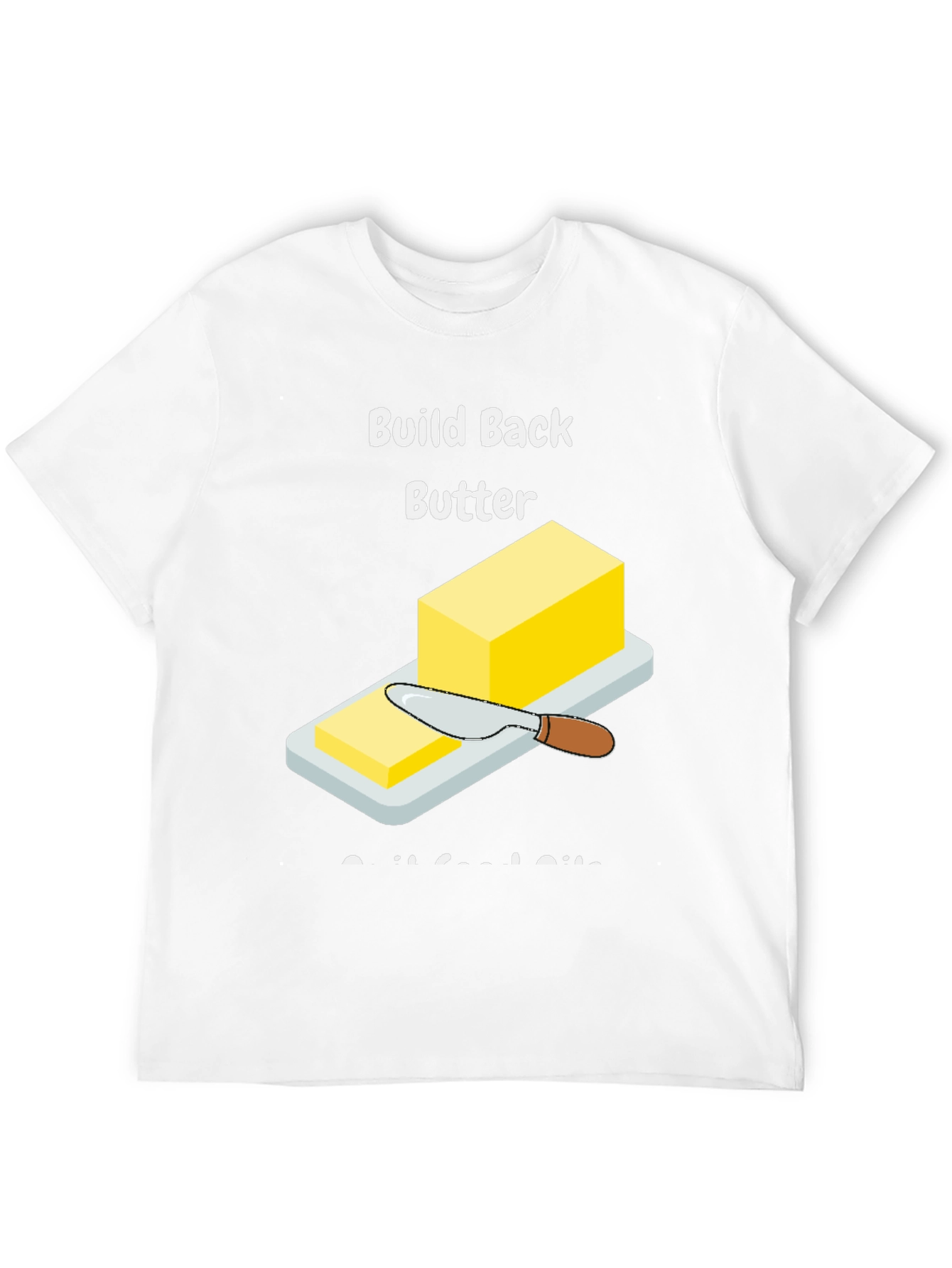 Black Build Back Butter T-Shirt view 12