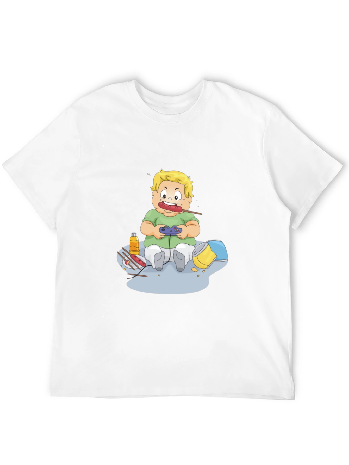 Black Gamer Baby Black T-Shirt view 12