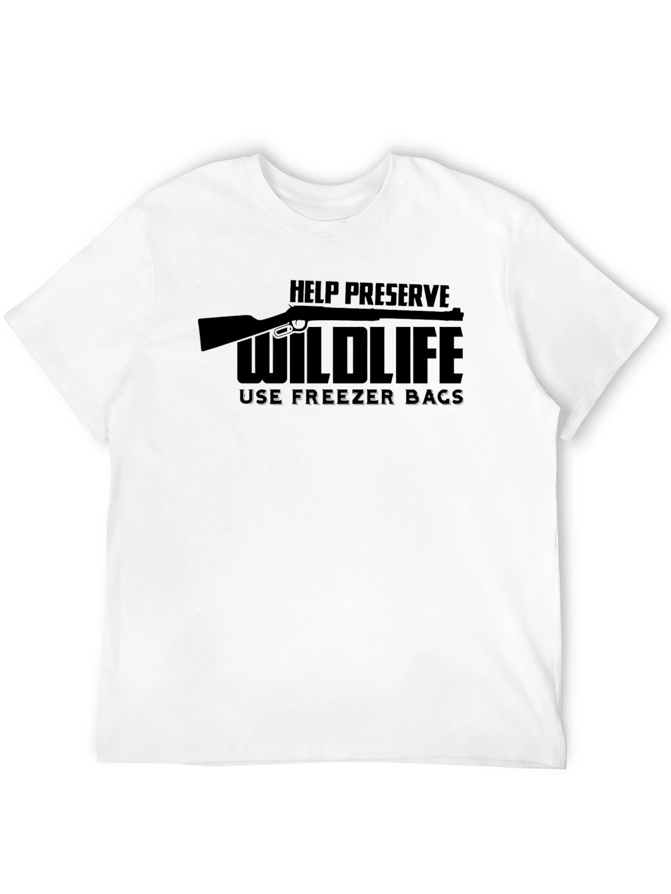 Black Help Preserve Wildlife T-Shirt view 12