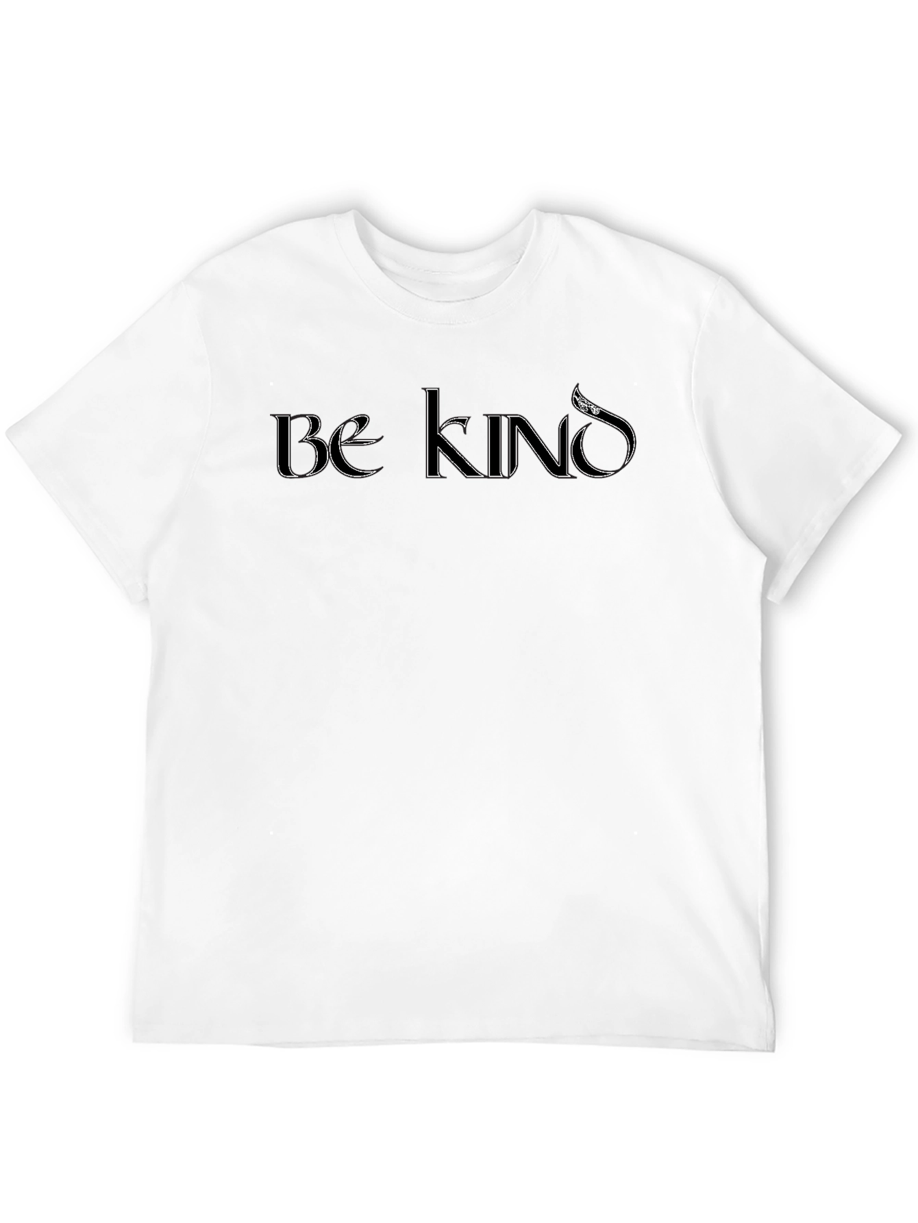 Black Be Kind T-Shirt - Stylish & Comfortable Casual Wear view 12