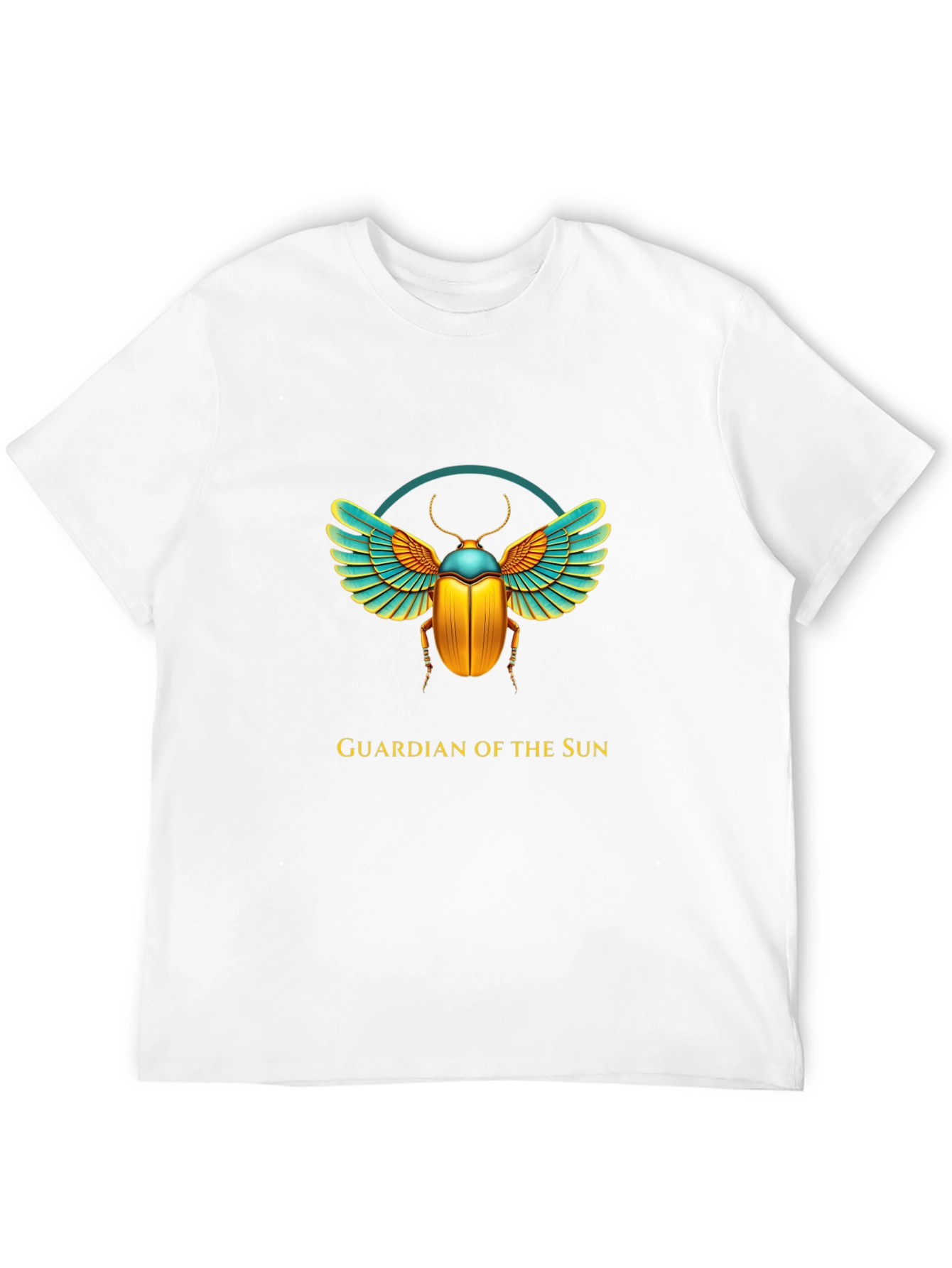 Black Guardian of the Sun Graphic Tee - Black view 12