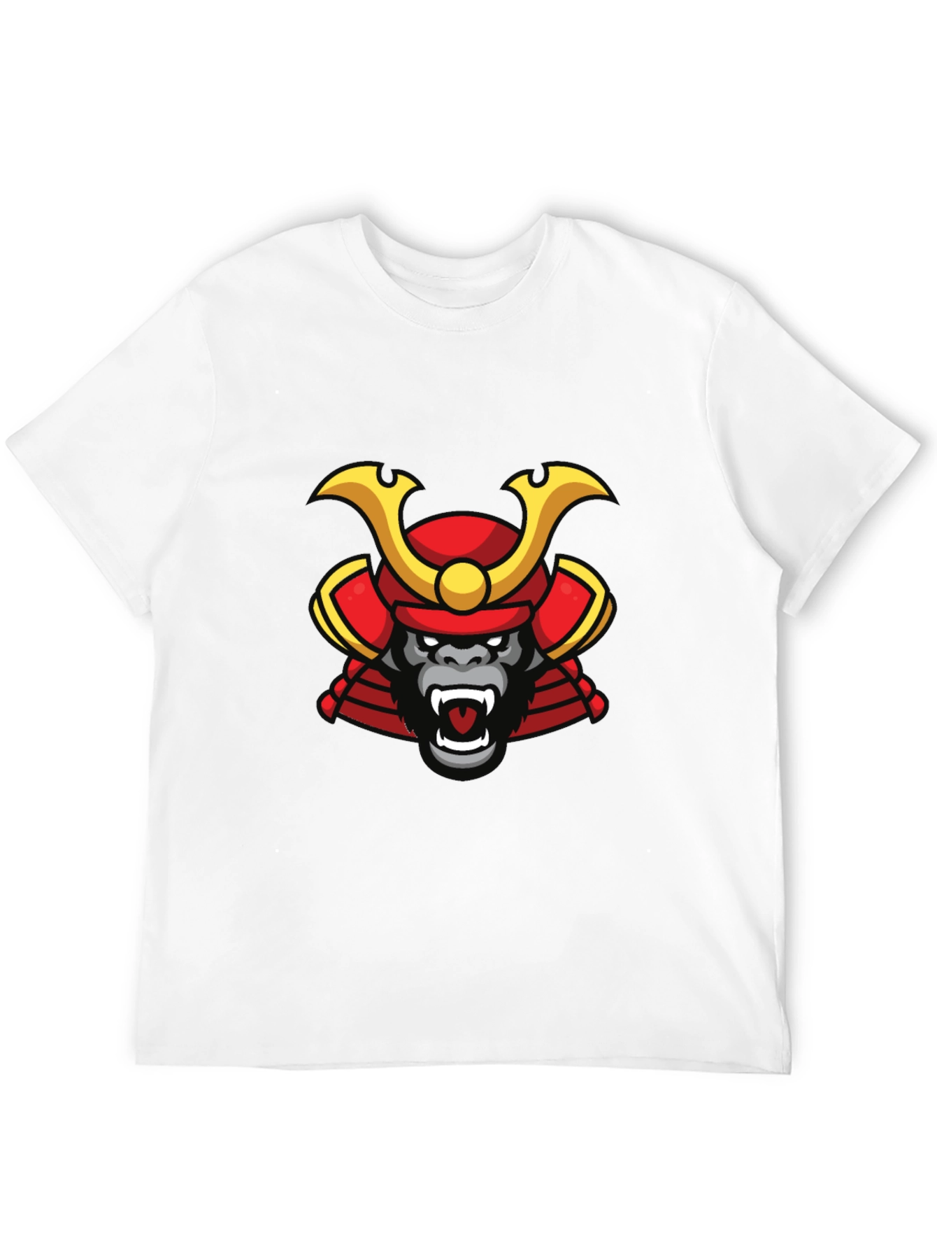 Black Samurai Gorilla Graphic Tee - Cool, Unique Design view 12