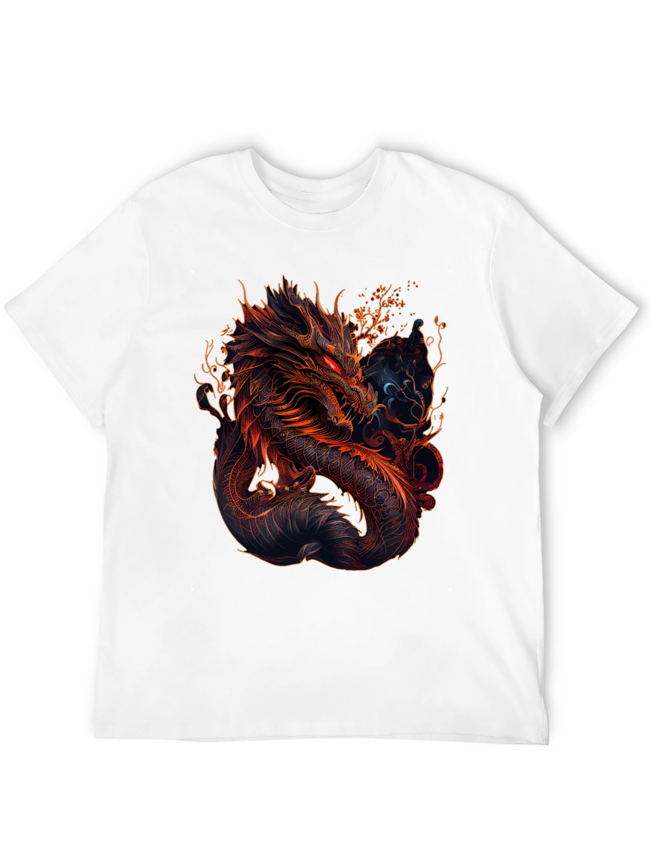 Black Dragon Graphic Tee - Black view 12