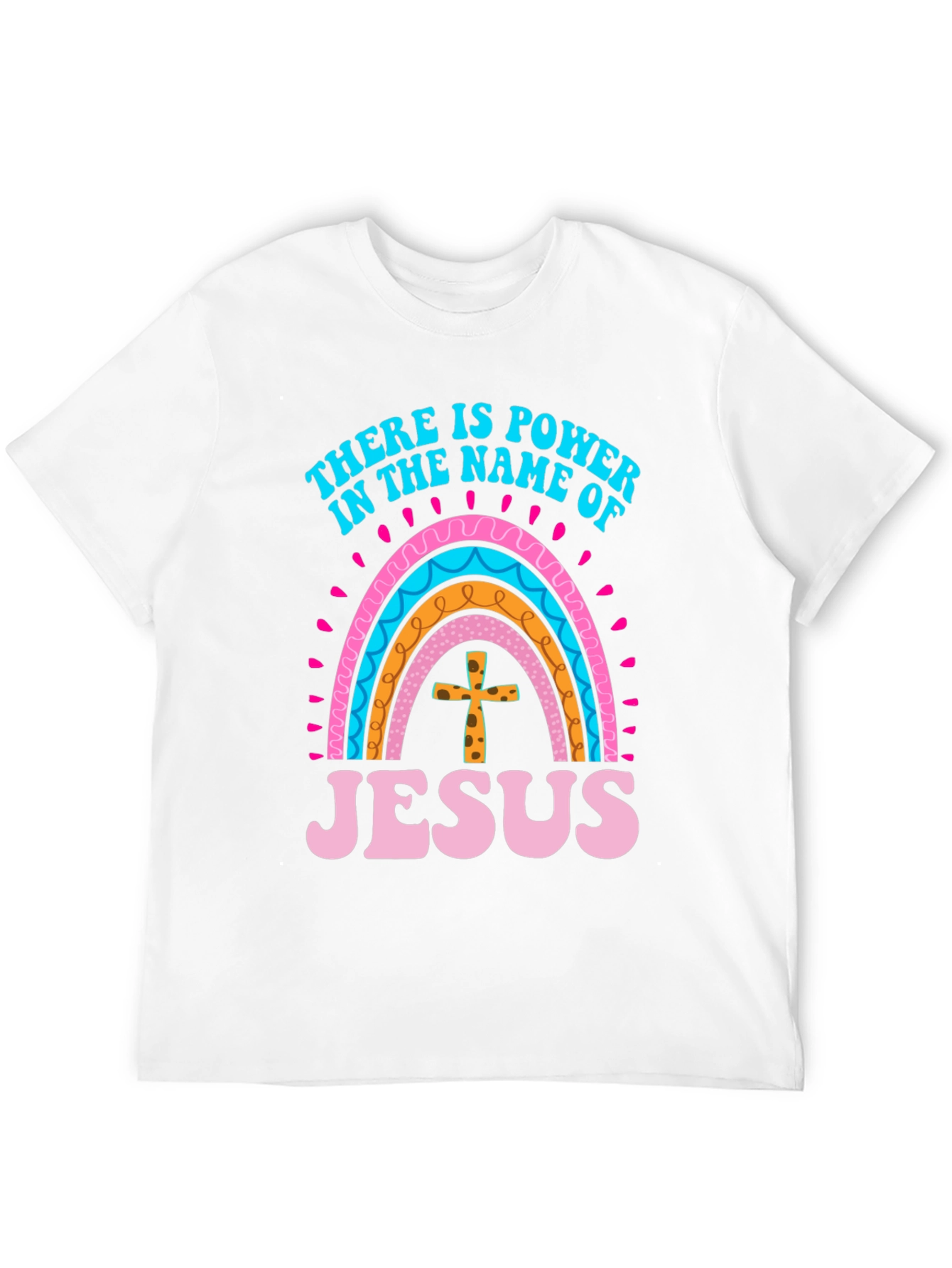 Black Power in the Name of Jesus Graphic Tee view 12