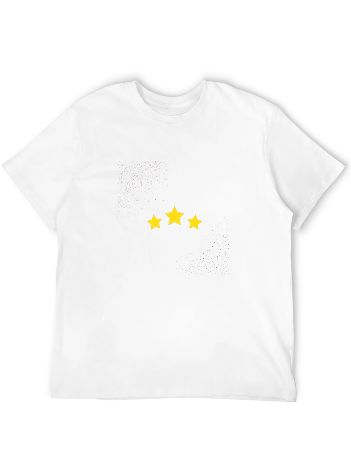 Black Men's Black Star Graphic Tee - Casual Comfort view 12