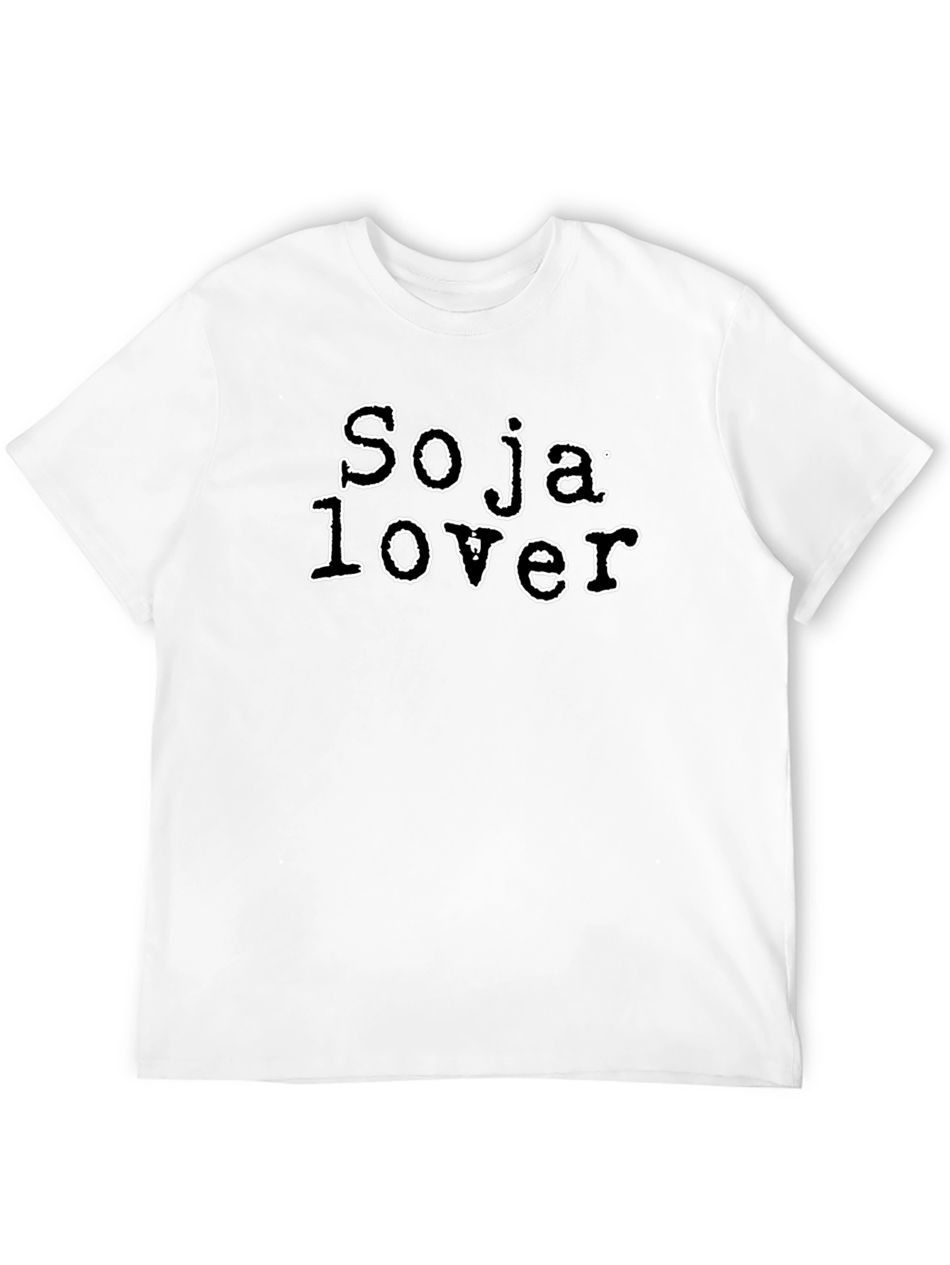 Black Sojalover Graphic Tee - Trendy Unisex Shirt view 12