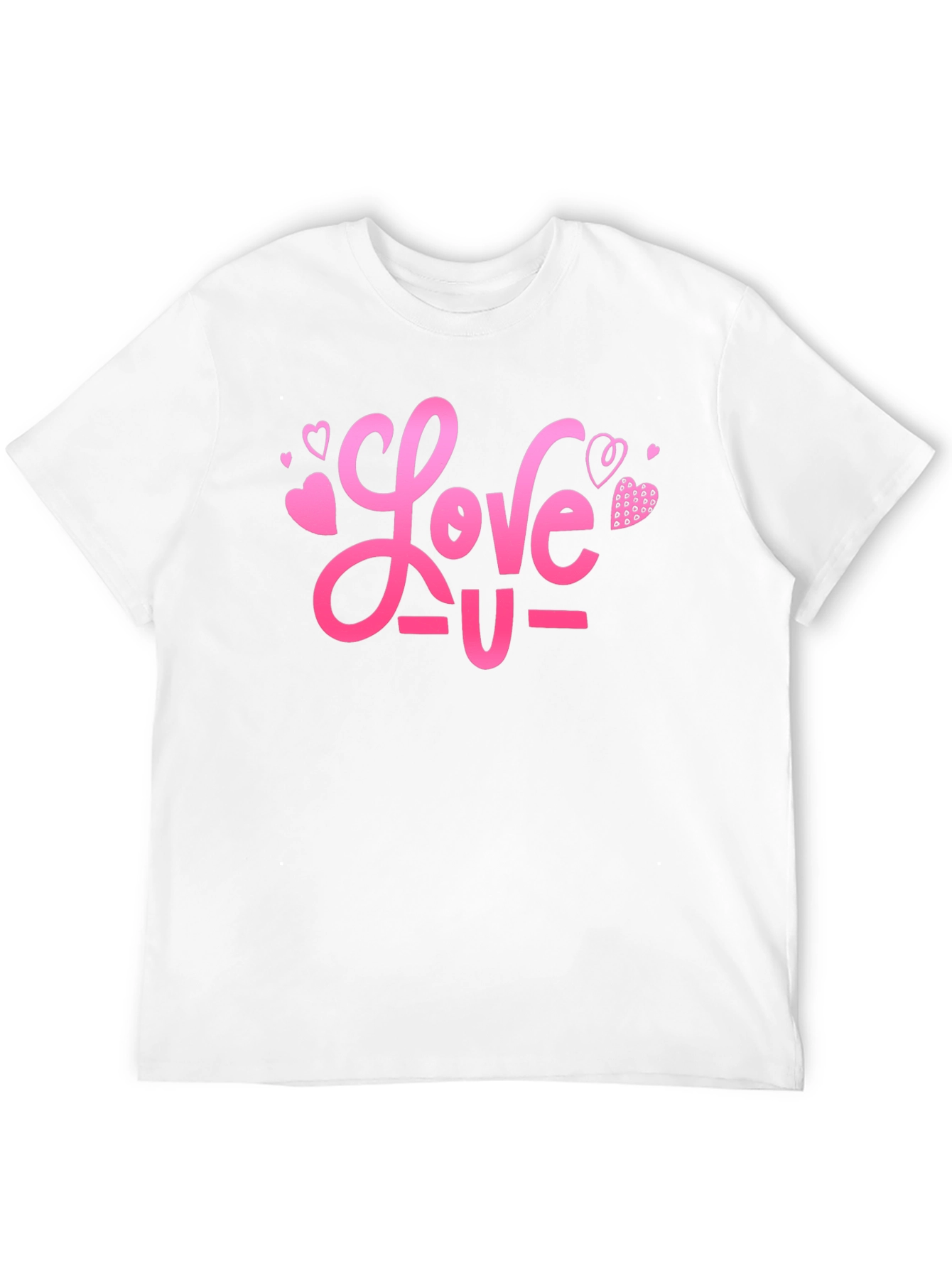 Black Love U Graphic Tee - Valentine's Day Gift view 12