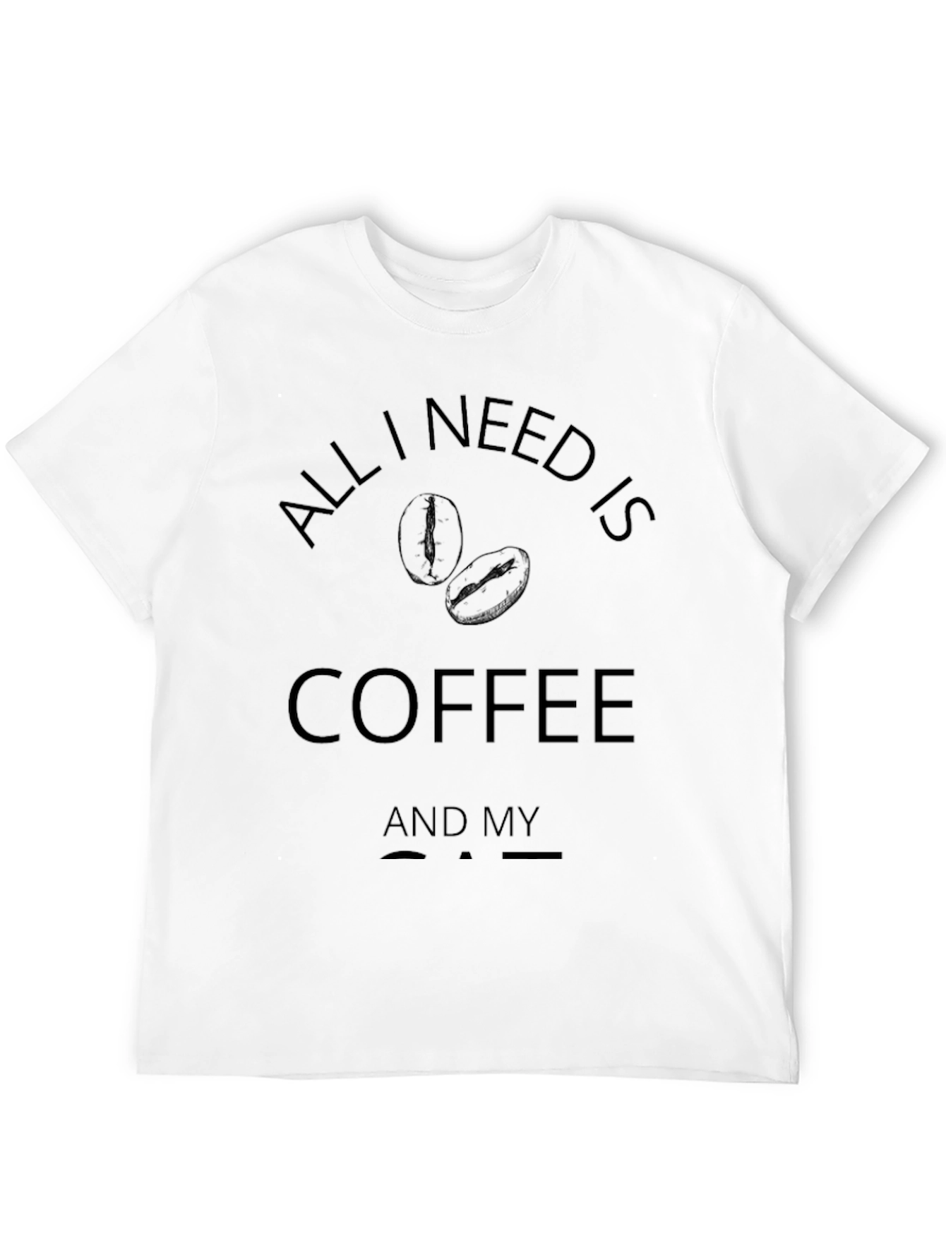 Black Coffee Lover T-Shirt - All I Need is Coffee view 12