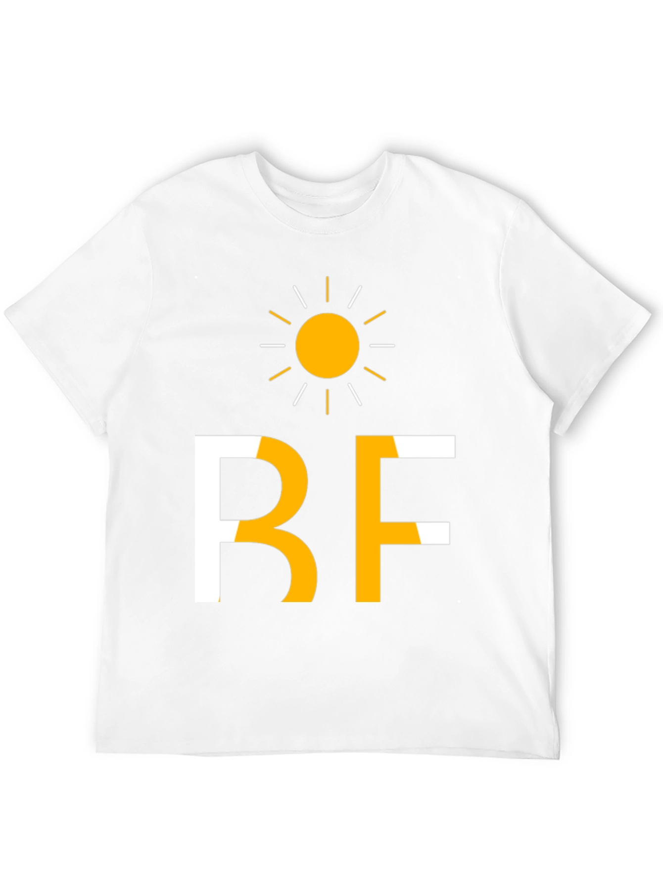 Black Sunny BF Graphic Tee - Casual Black T-Shirt view 12