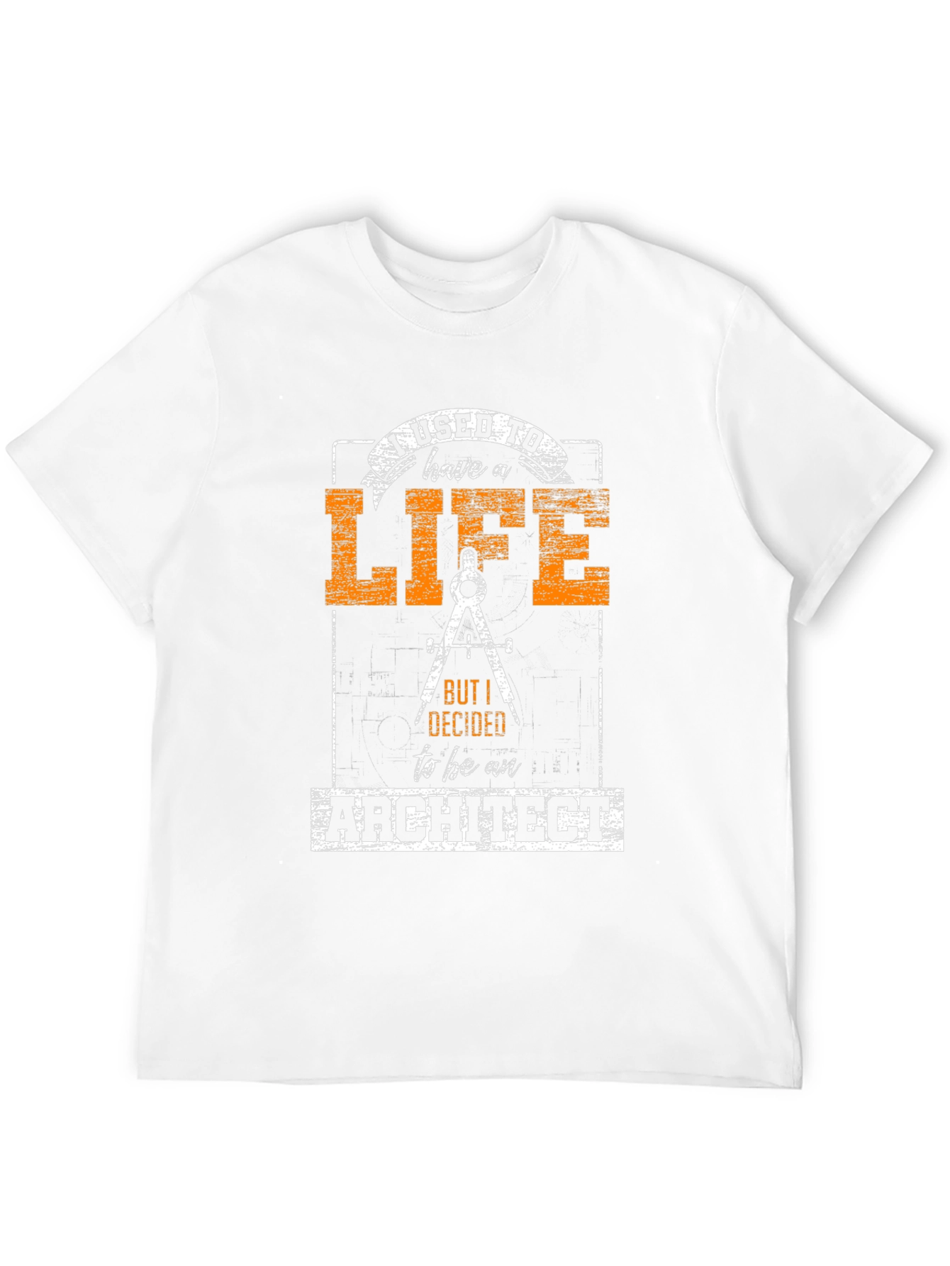 Black Architect T-Shirt: I Used To Have A Life view 12