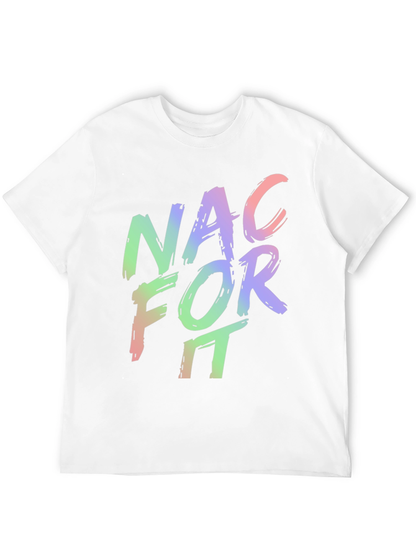 Black NAC For It - Men's Graphic T-Shirt view 12