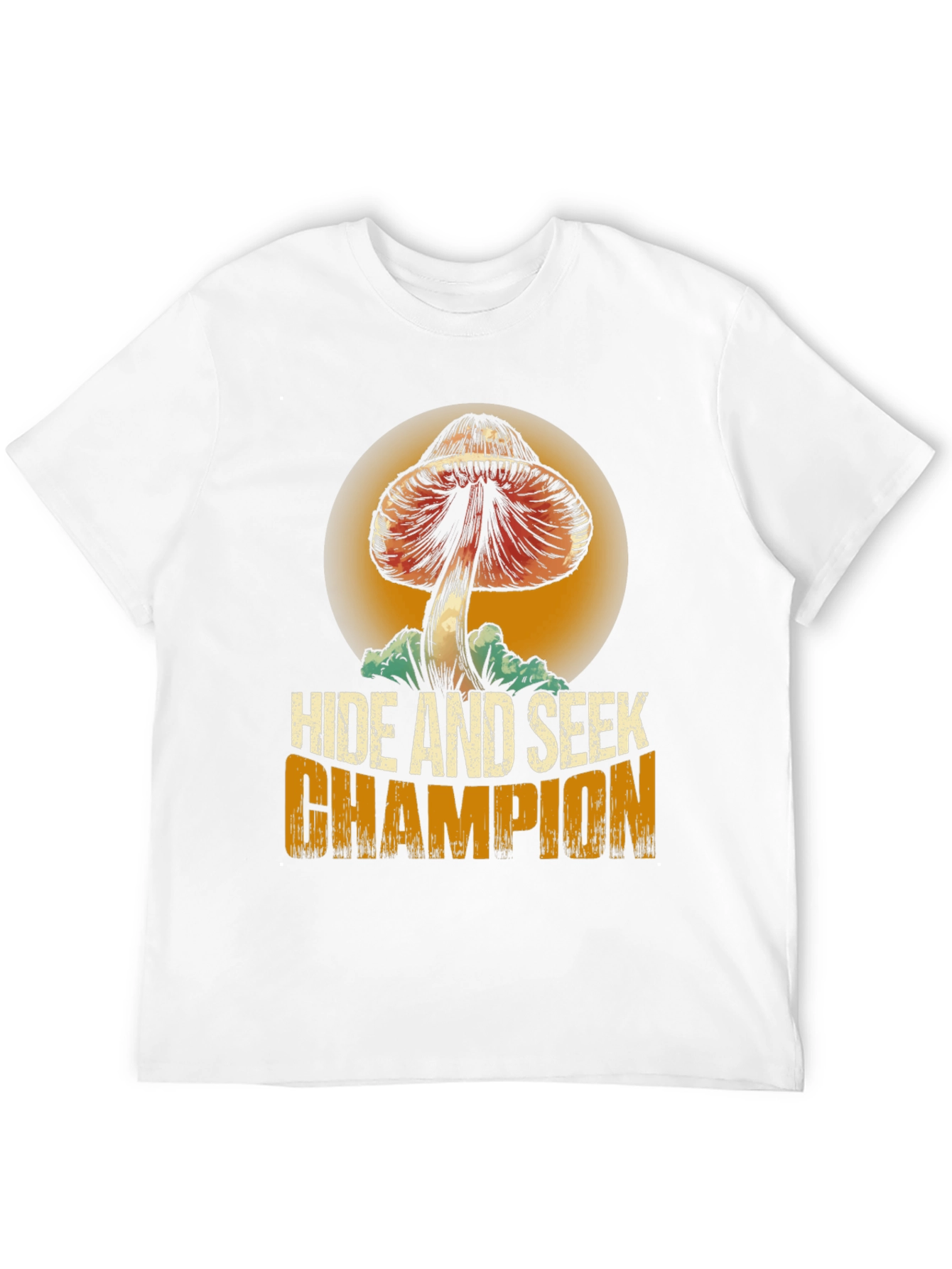 Black Hide and Seek Champion Mushroom Graphic T-Shirt view 12